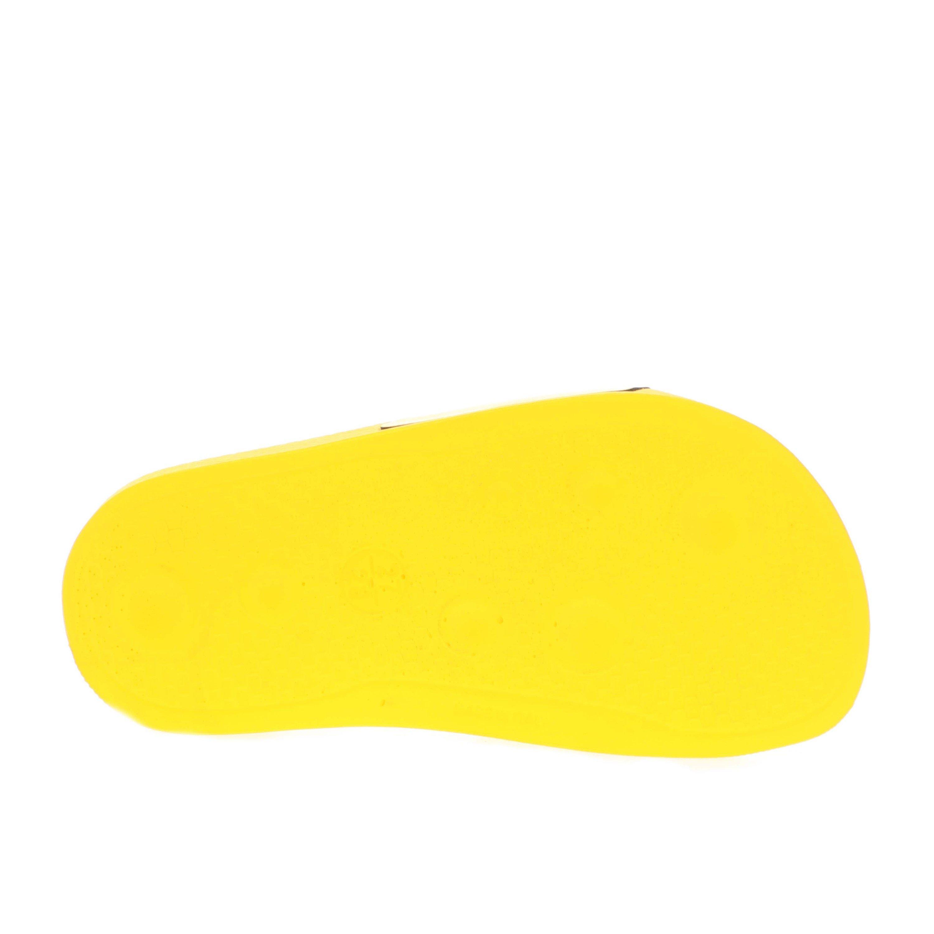 Yellow Blue - Off White - Pool Sliders - 4