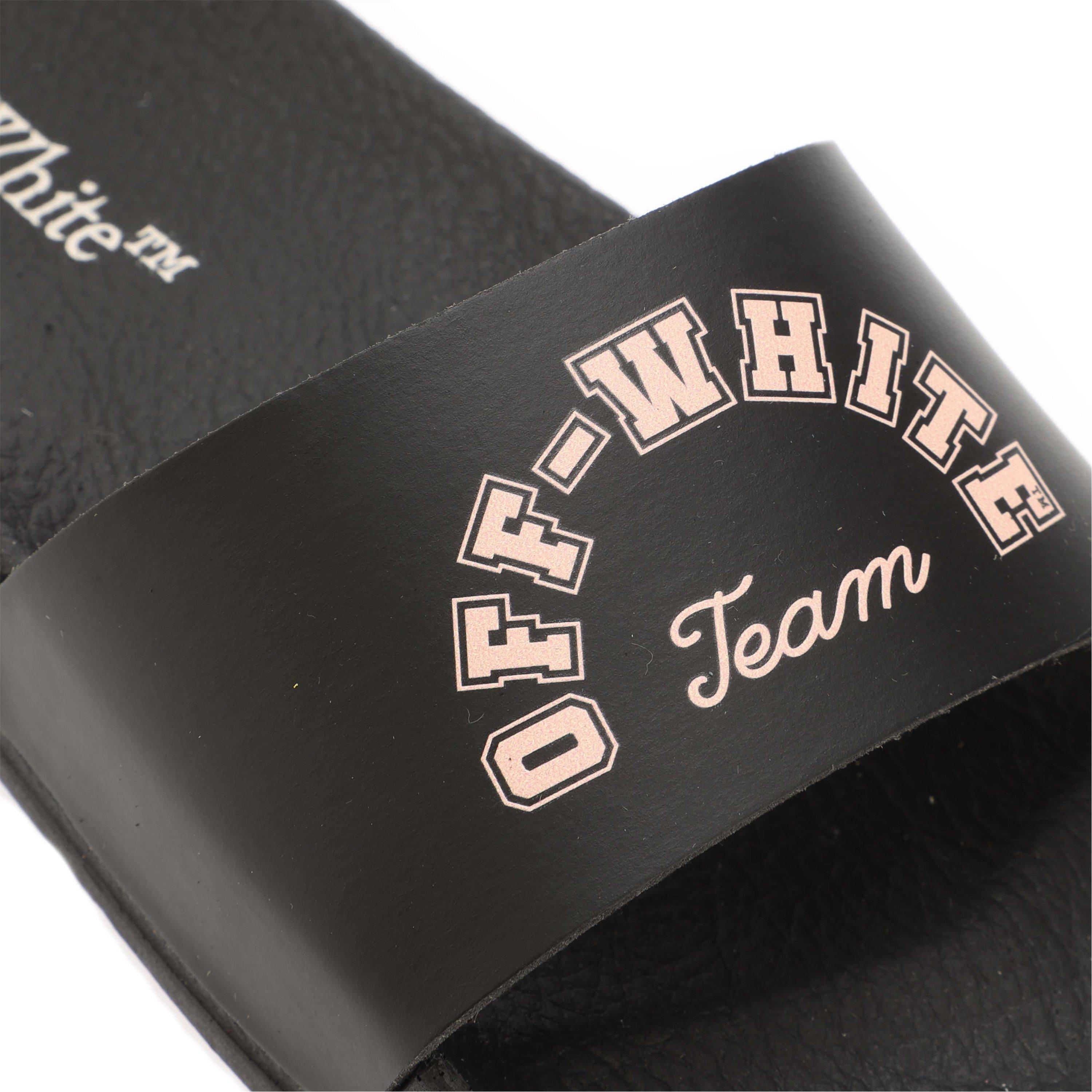 Black Pink - Off White - Pool Sliders - 4