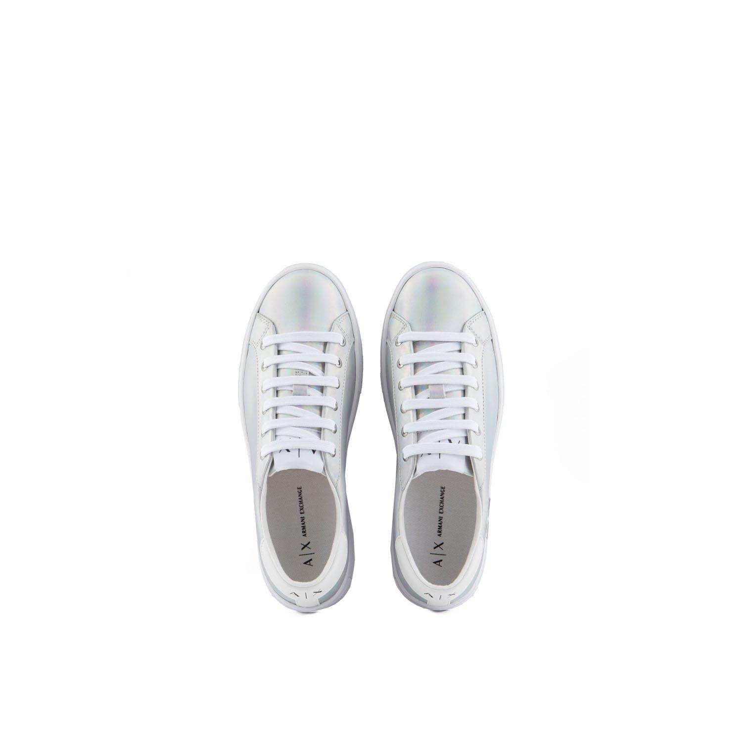 Silver - Armani Exchange - Trainers - 5
