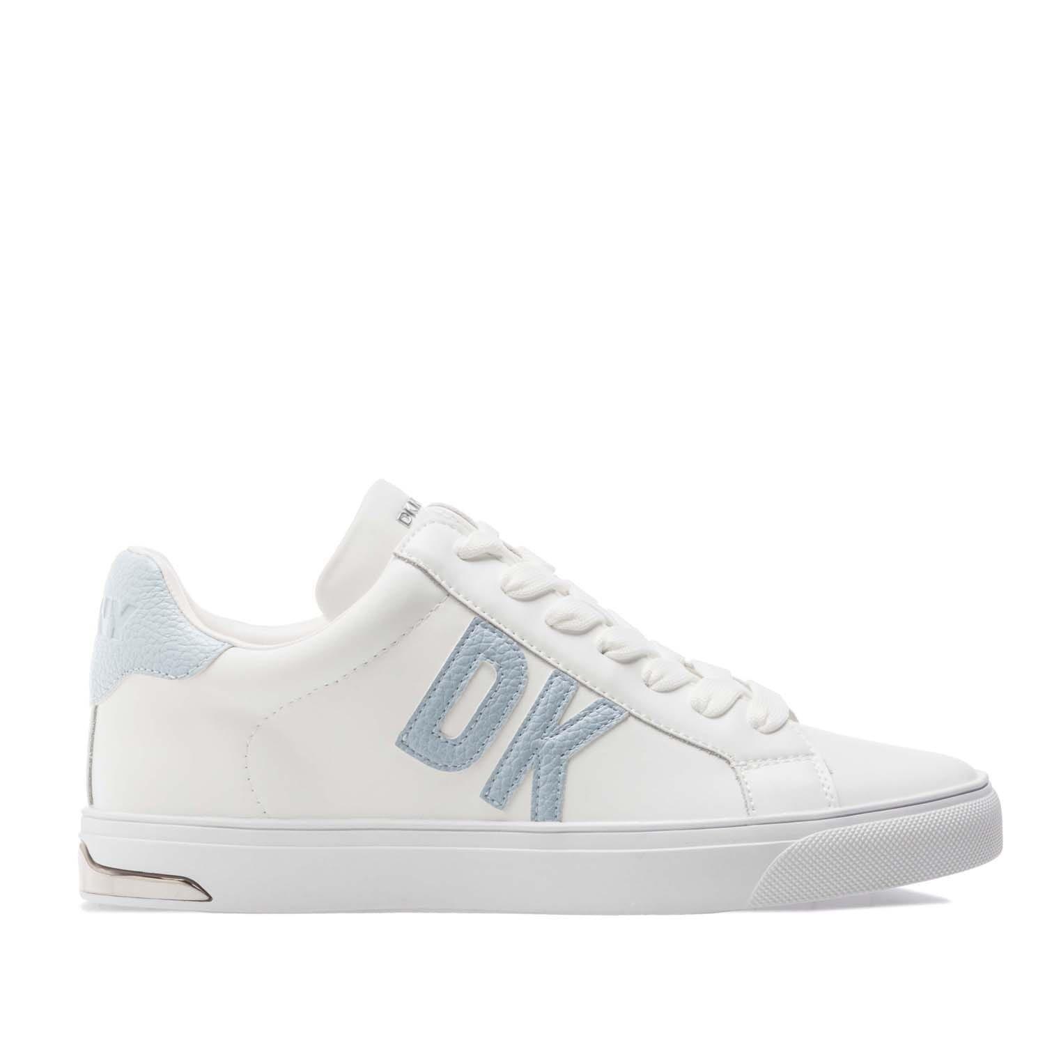 White Black - DKNY - Abeni Lace Up Trainers - 1