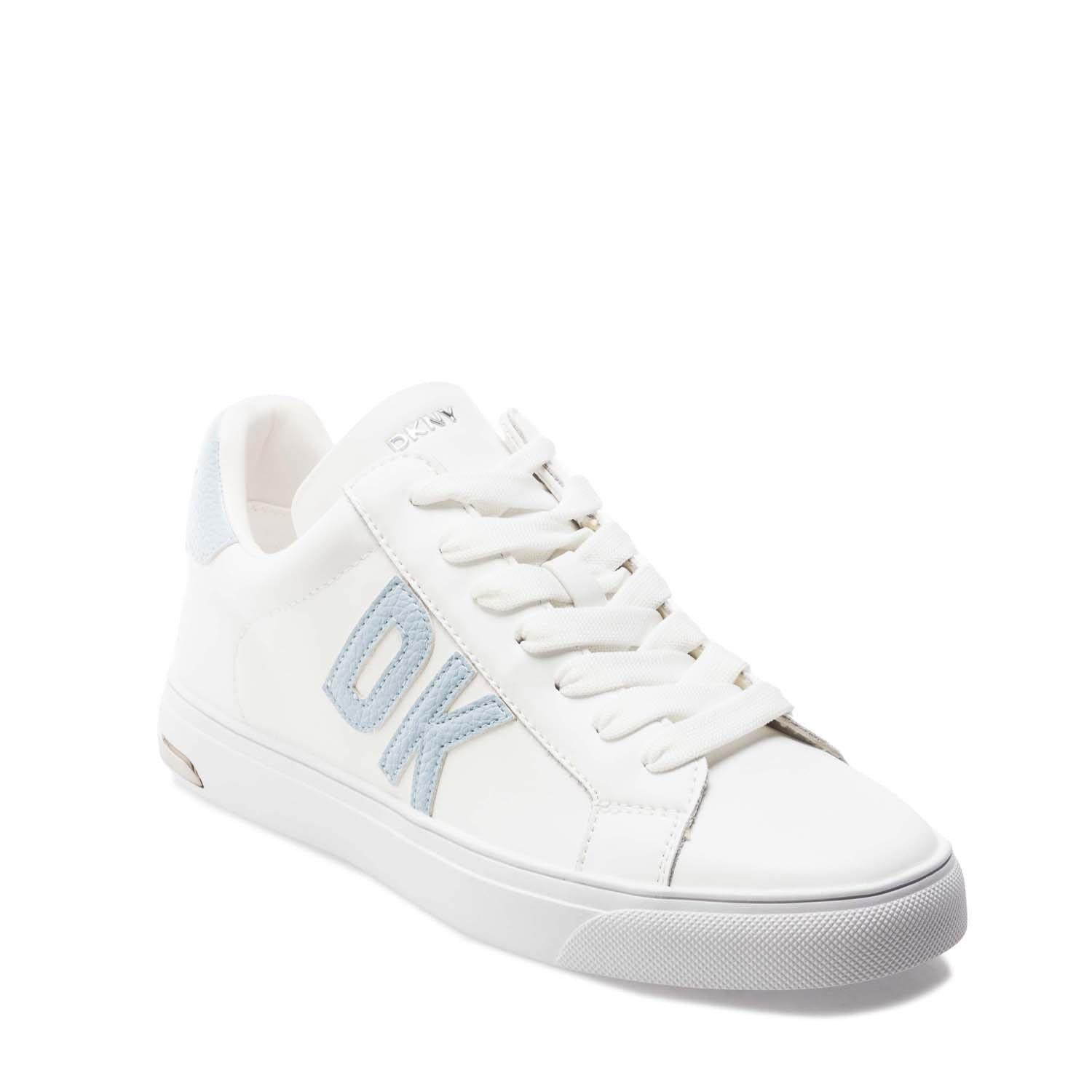 White Black - DKNY - Abeni Lace Up Trainers - 2