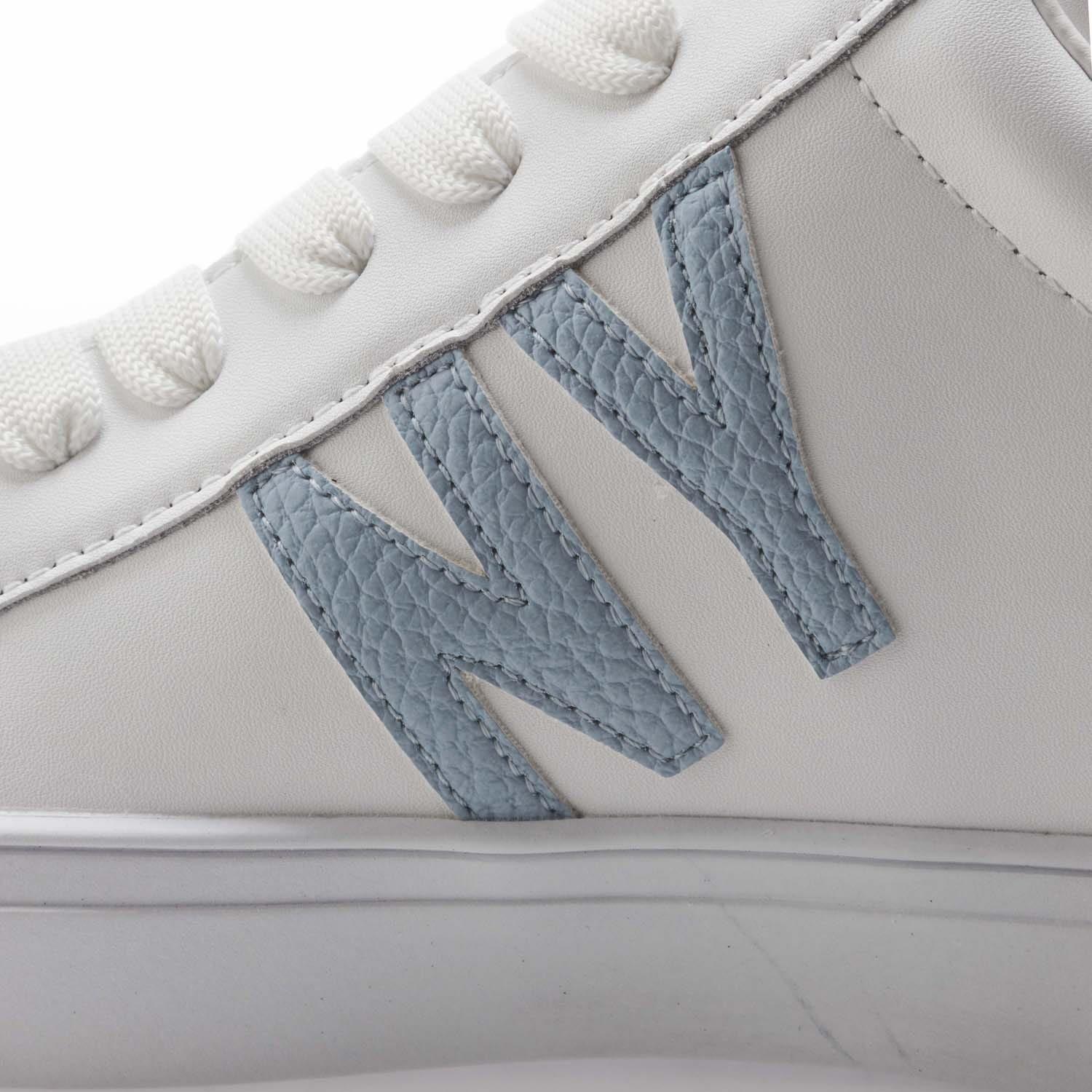 White Black - DKNY - Abeni Lace Up Trainers - 6