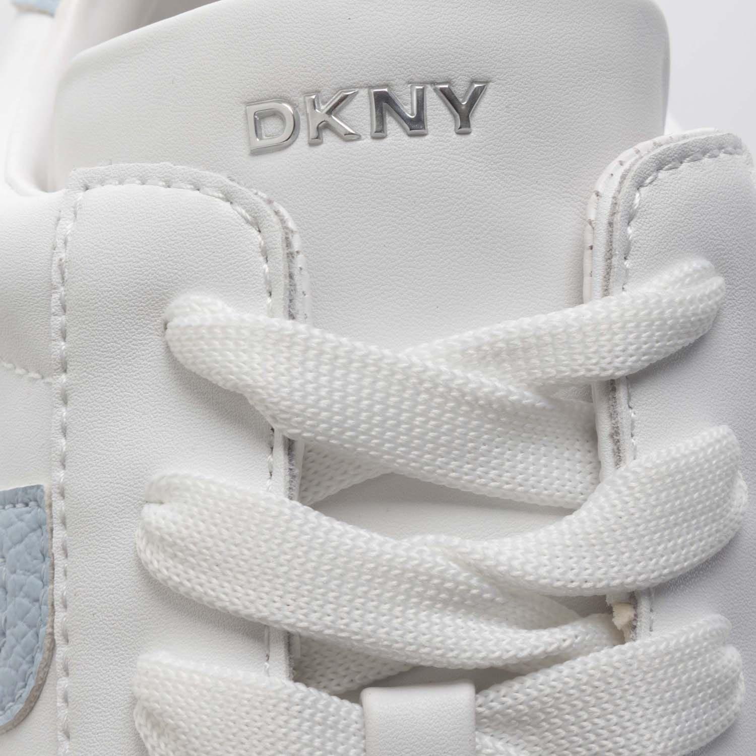 White Black - DKNY - Abeni Lace Up Trainers - 8