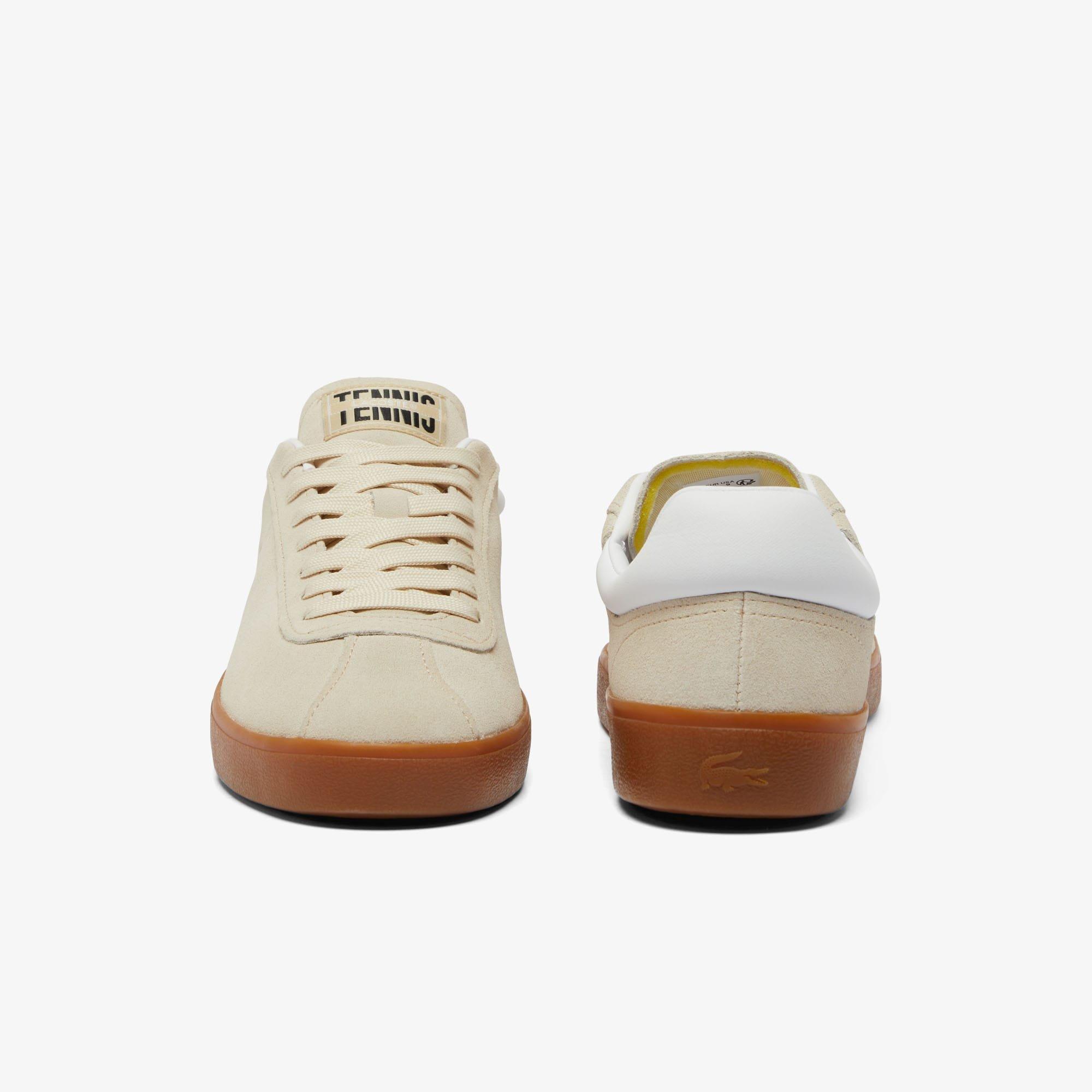 Multi Colour - Lacoste - Baseshot Suede Trainers - 5