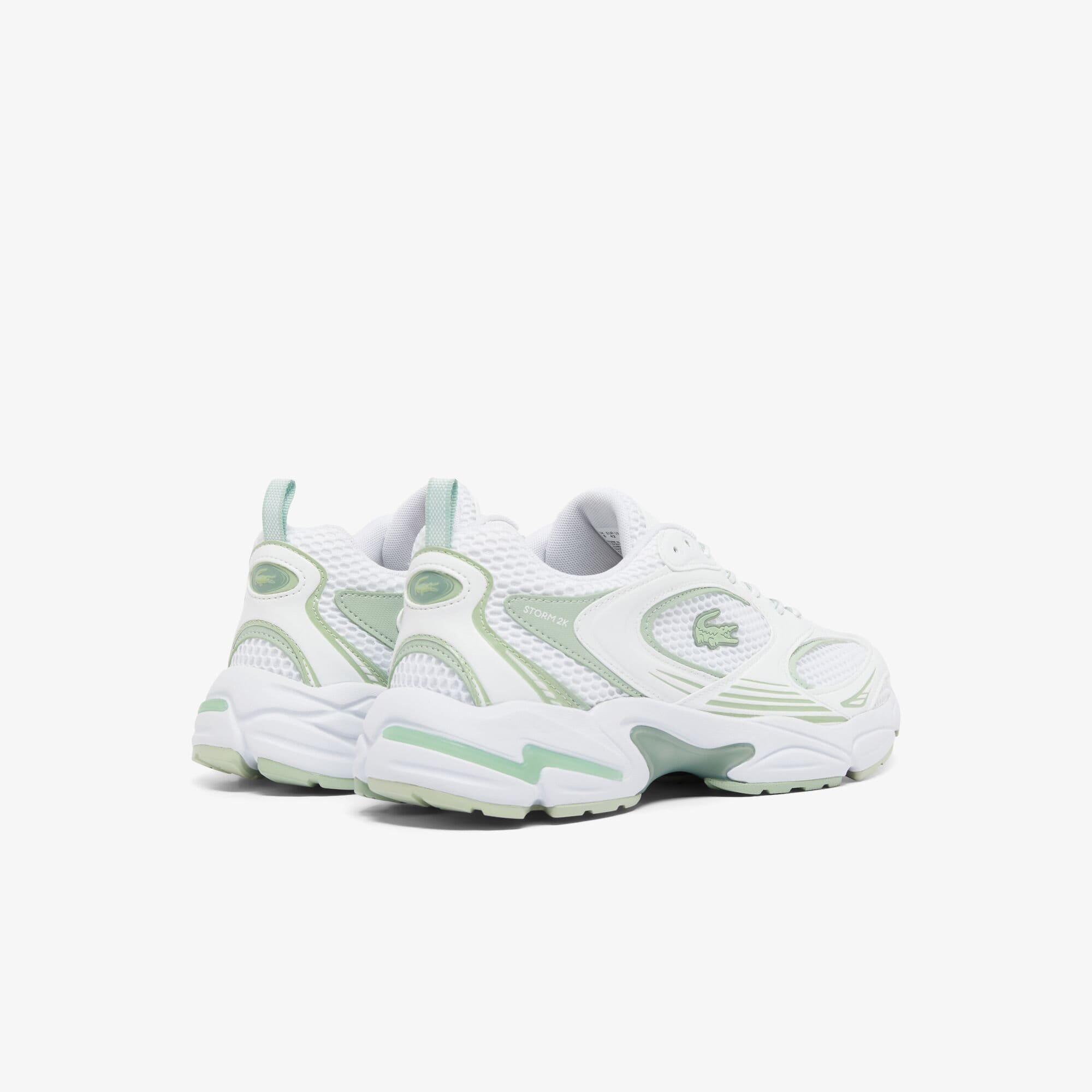 White Green - Lacoste - Storm 96 2K Trainers - 3