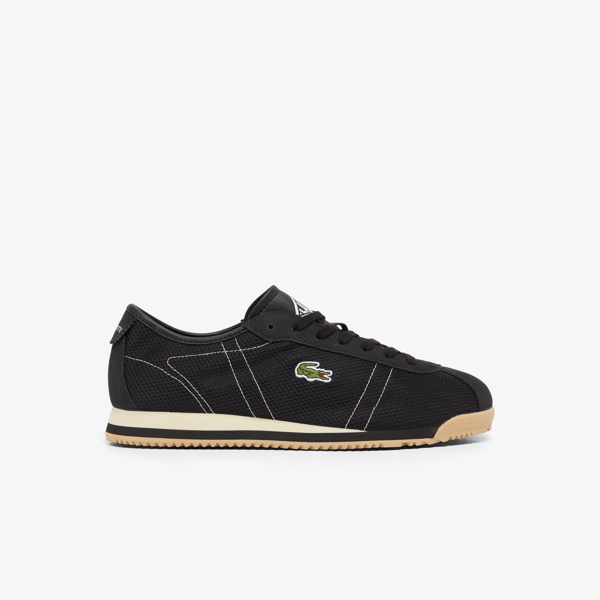Black - Lacoste - Club-Low Leather Trainers - 1