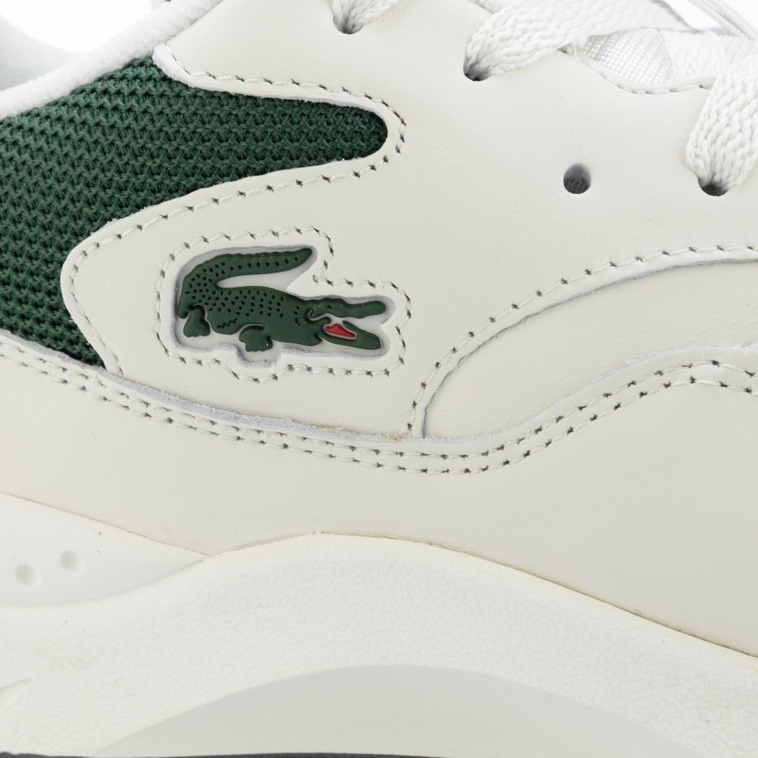 Off White - Lacoste - Aceline Leather 96 Trainers - 5