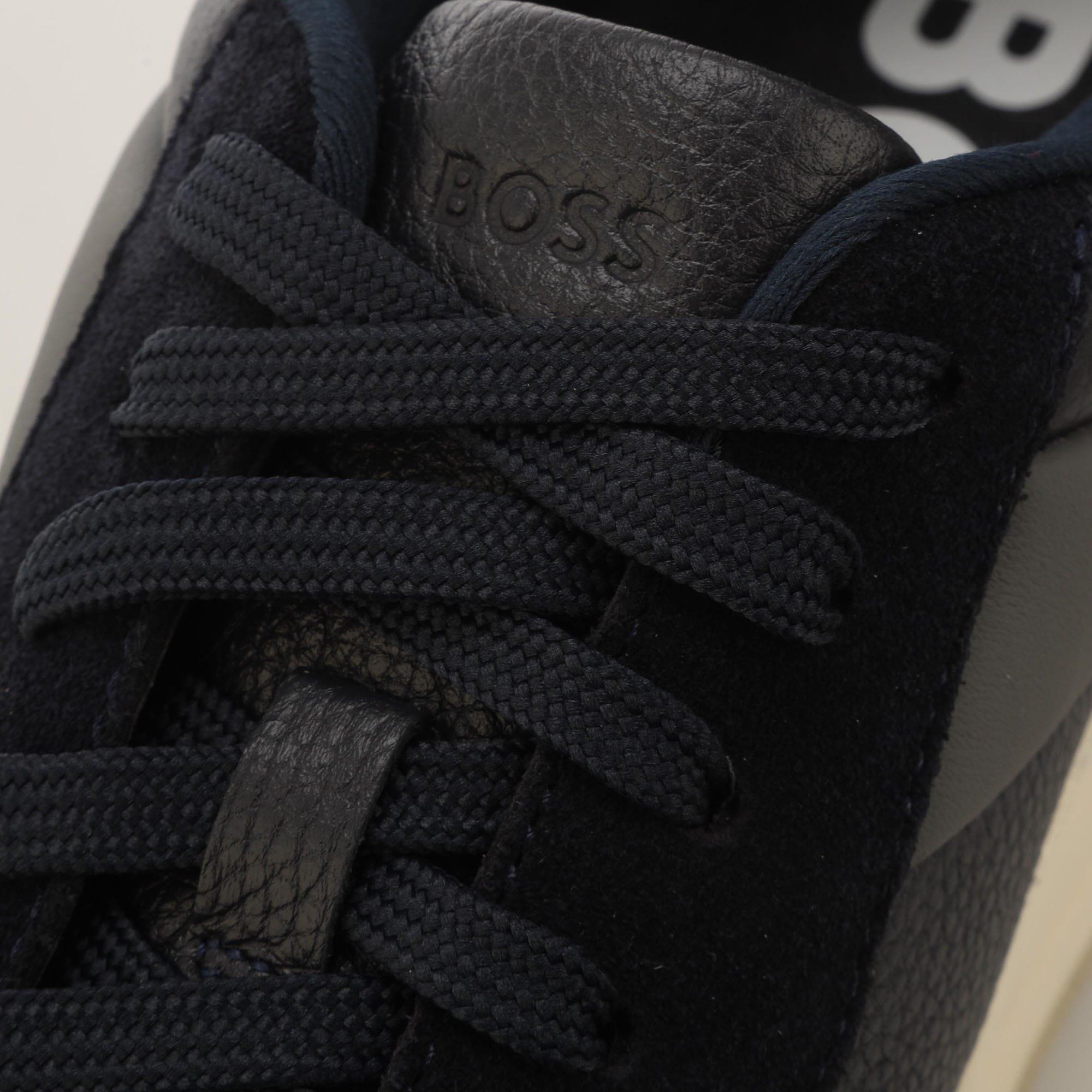 Blue - Boss - Baltimore Low Top Trainers - 7