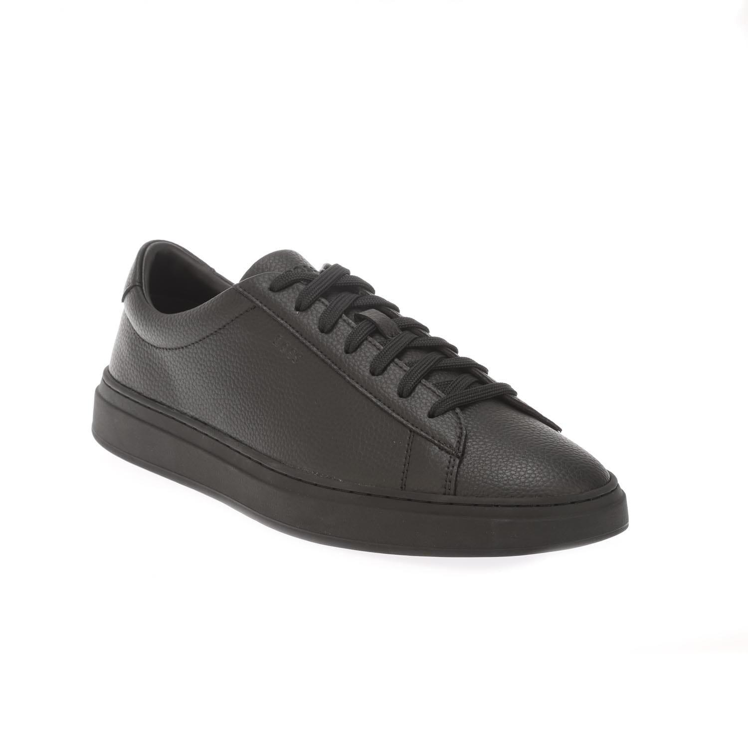 Black - Boss - Kieran Tennis Trainers - 2