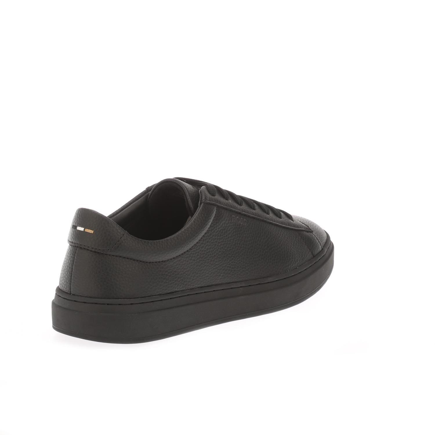 Black - Boss - Kieran Tennis Trainers - 3
