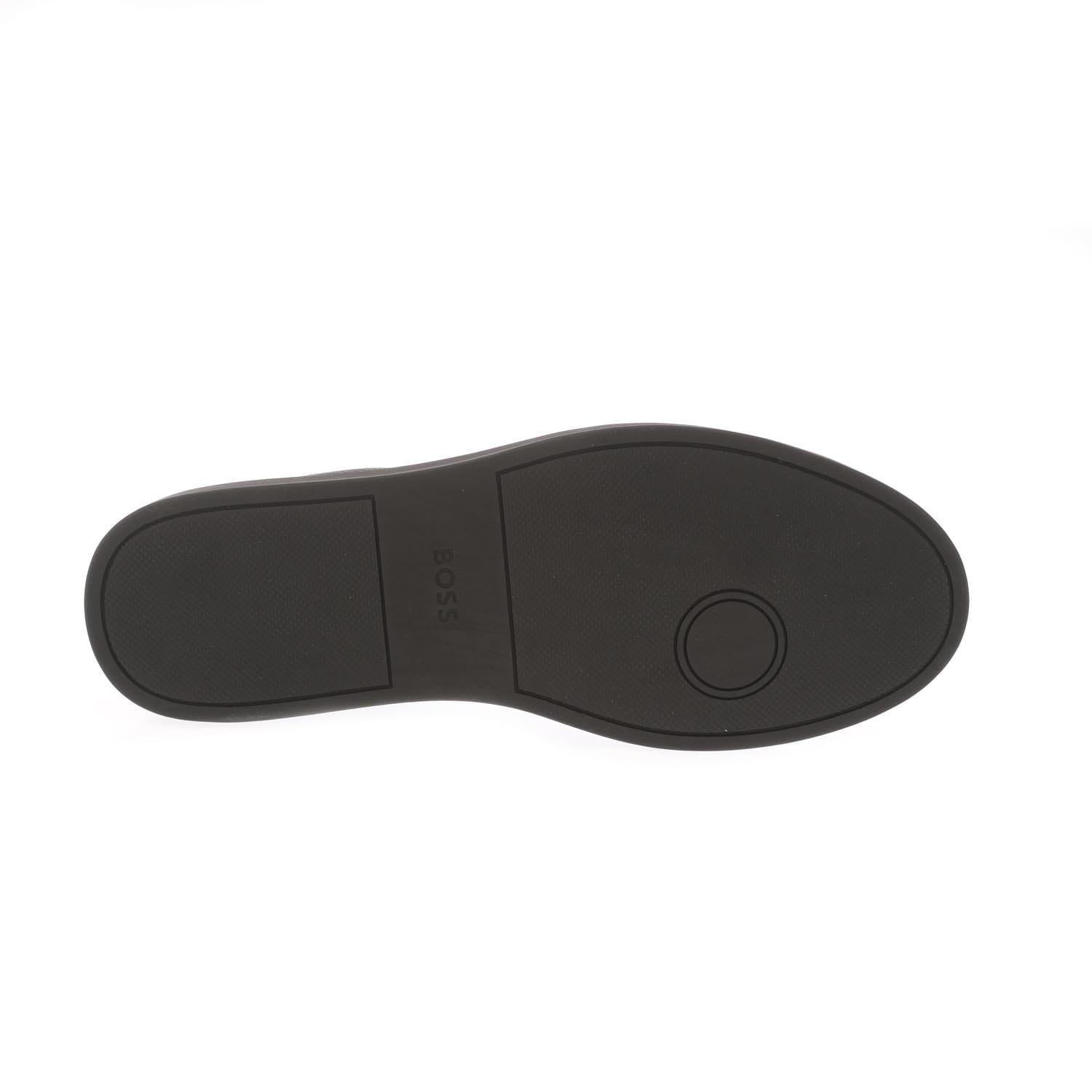 Black - Boss - Kieran Tennis Trainers - 4