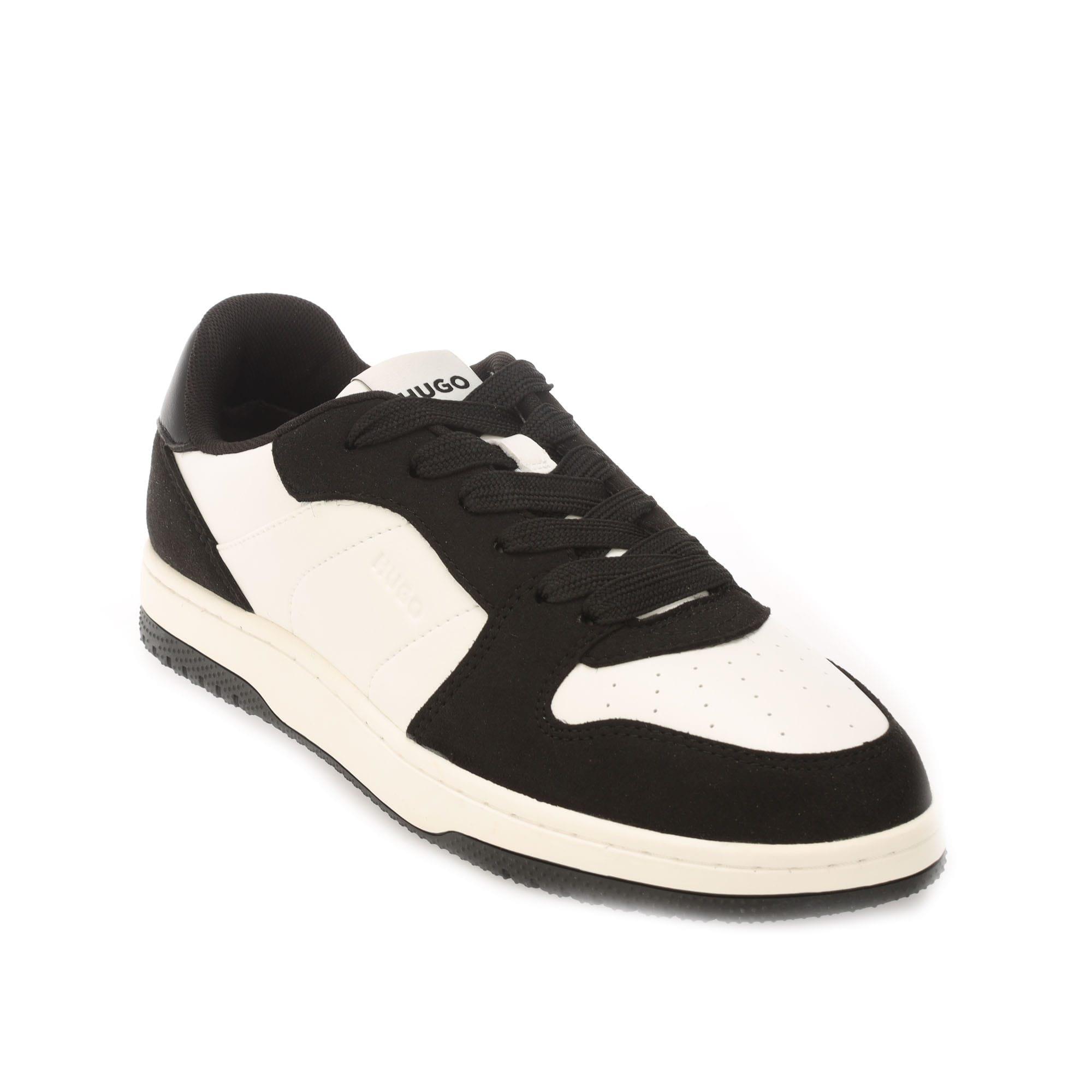 White - Hugo - Hadrian Mixed Material Trainers - 2