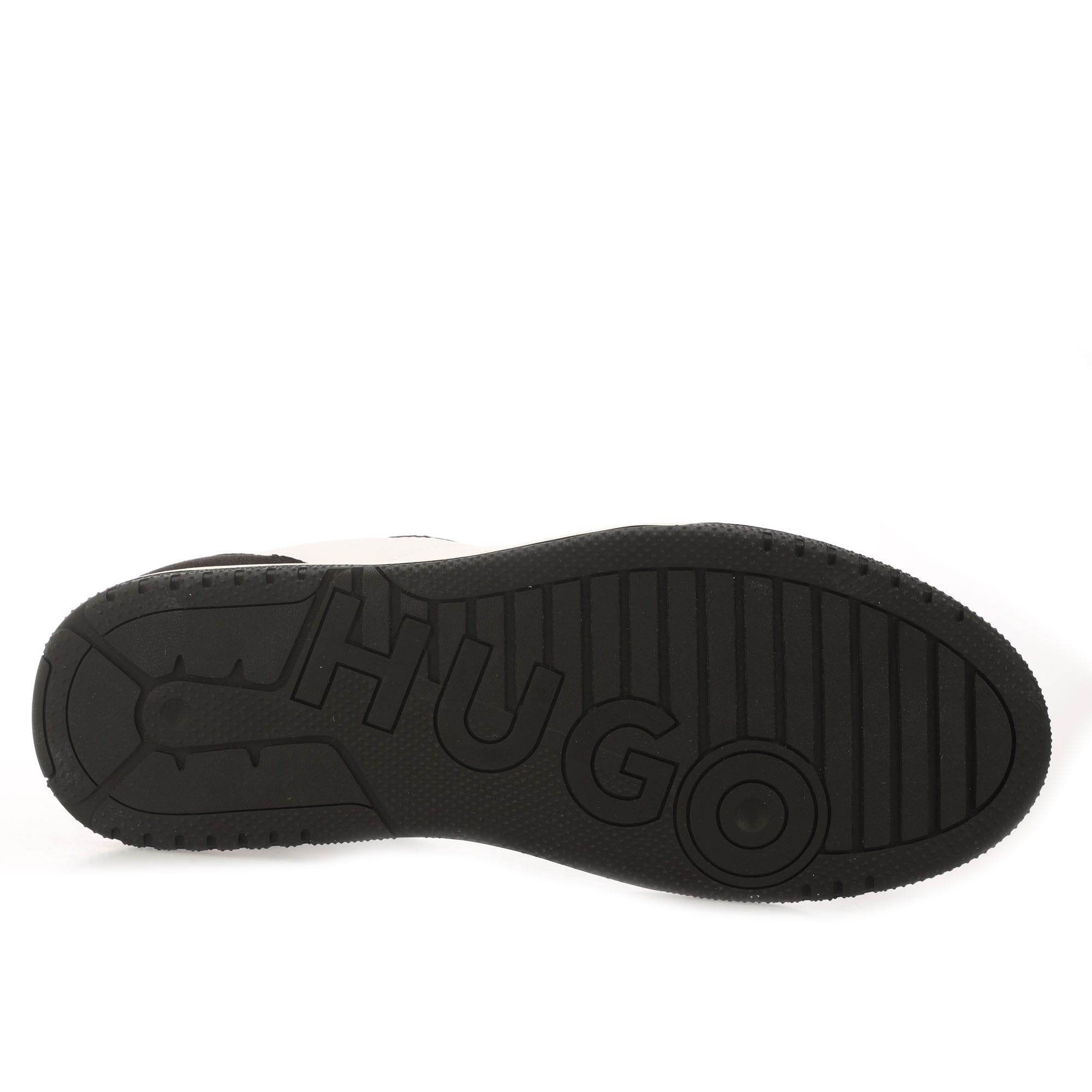 White - Hugo - Hadrian Mixed Material Trainers - 4