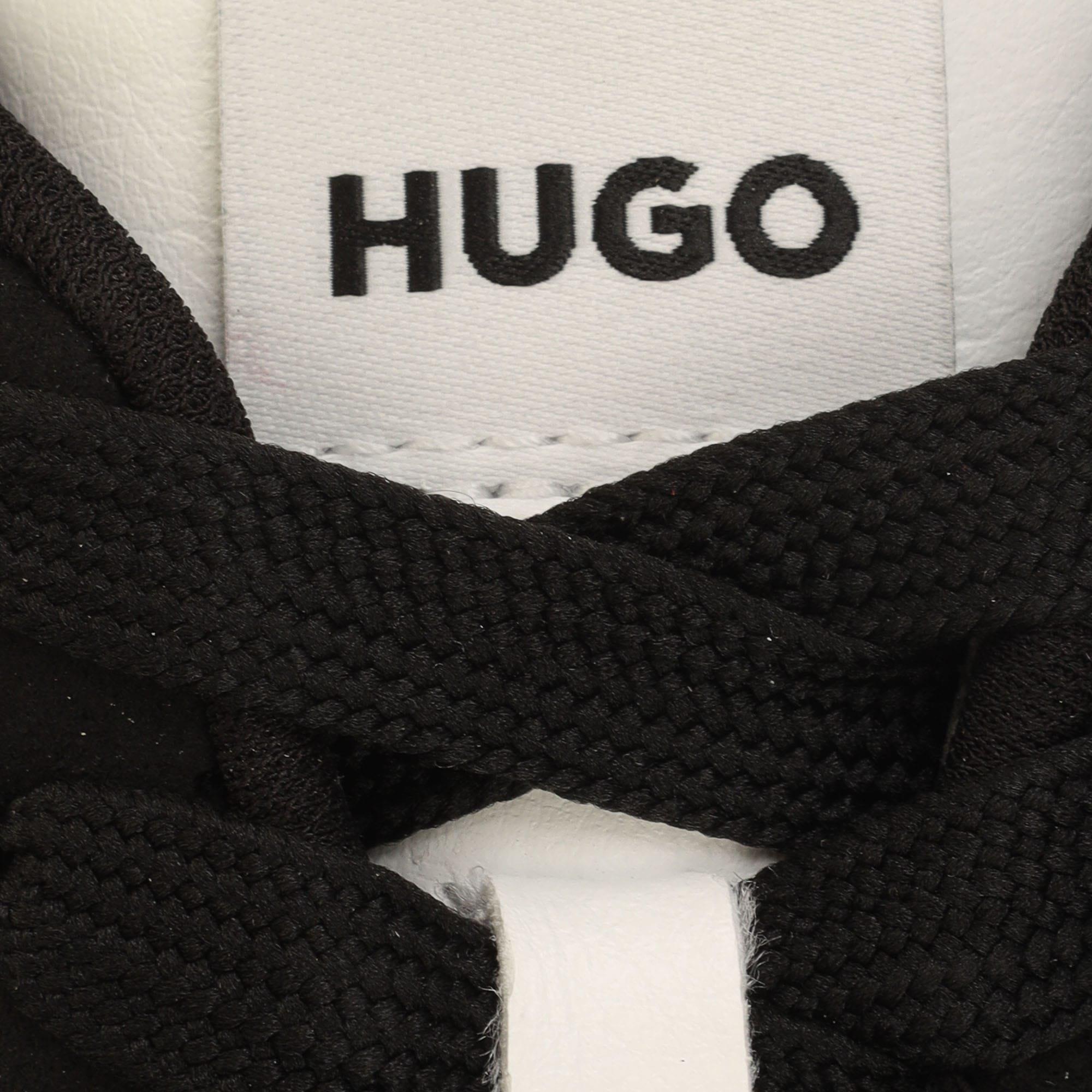 White - Hugo - Hadrian Mixed Material Trainers - 6