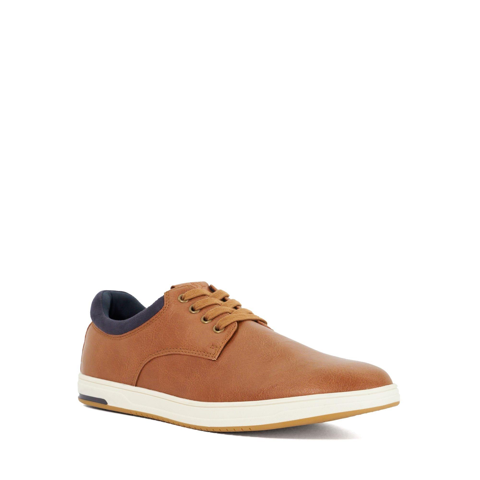 Tan - Dune London - Tamsen Lace Up Trainers - 2