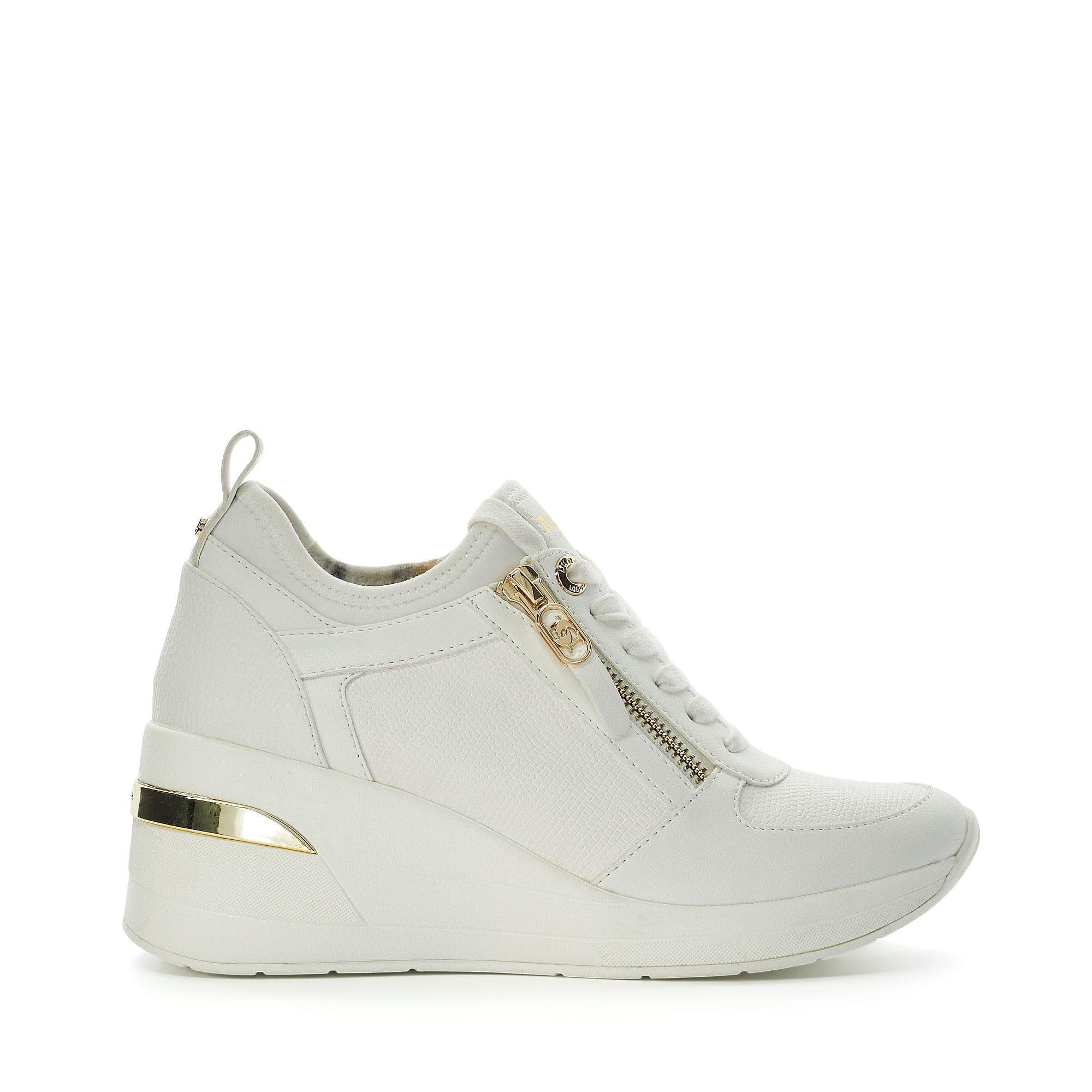 Dune London Eilin Wedge Lace Up Trainers