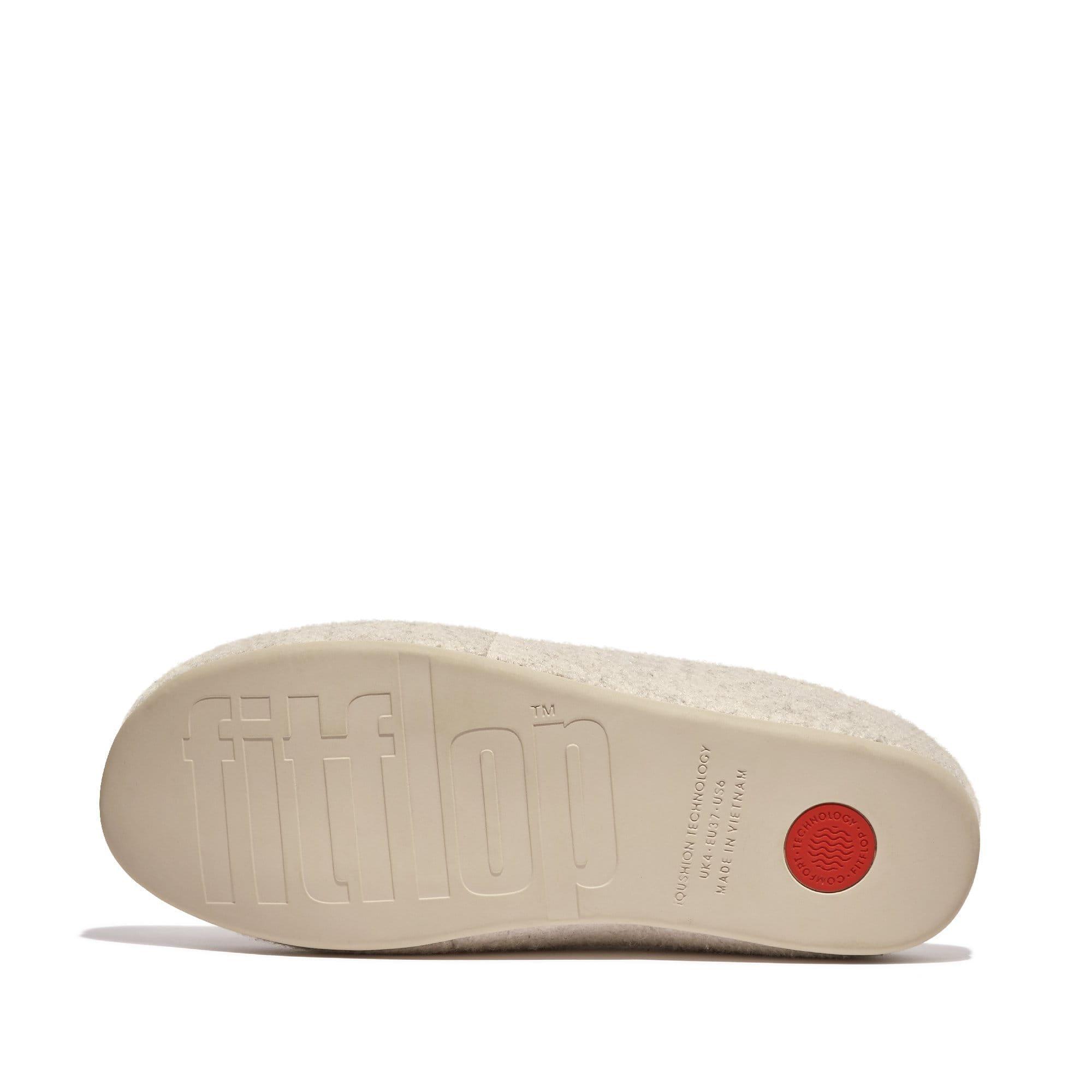 Ivory - Fitflop - Chrissie II Haus e01 Felt Slippers - 4