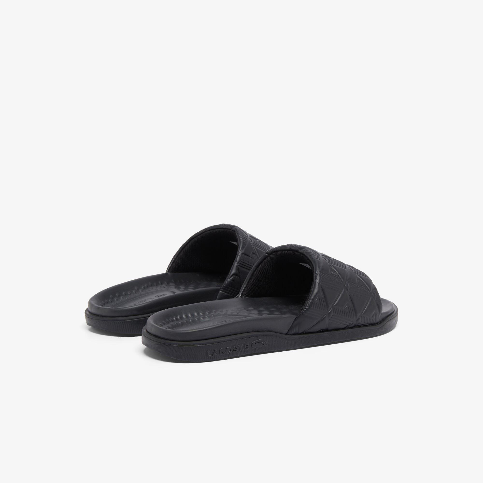 Black - Lacoste - Serve Slide Dual Sliders - 3