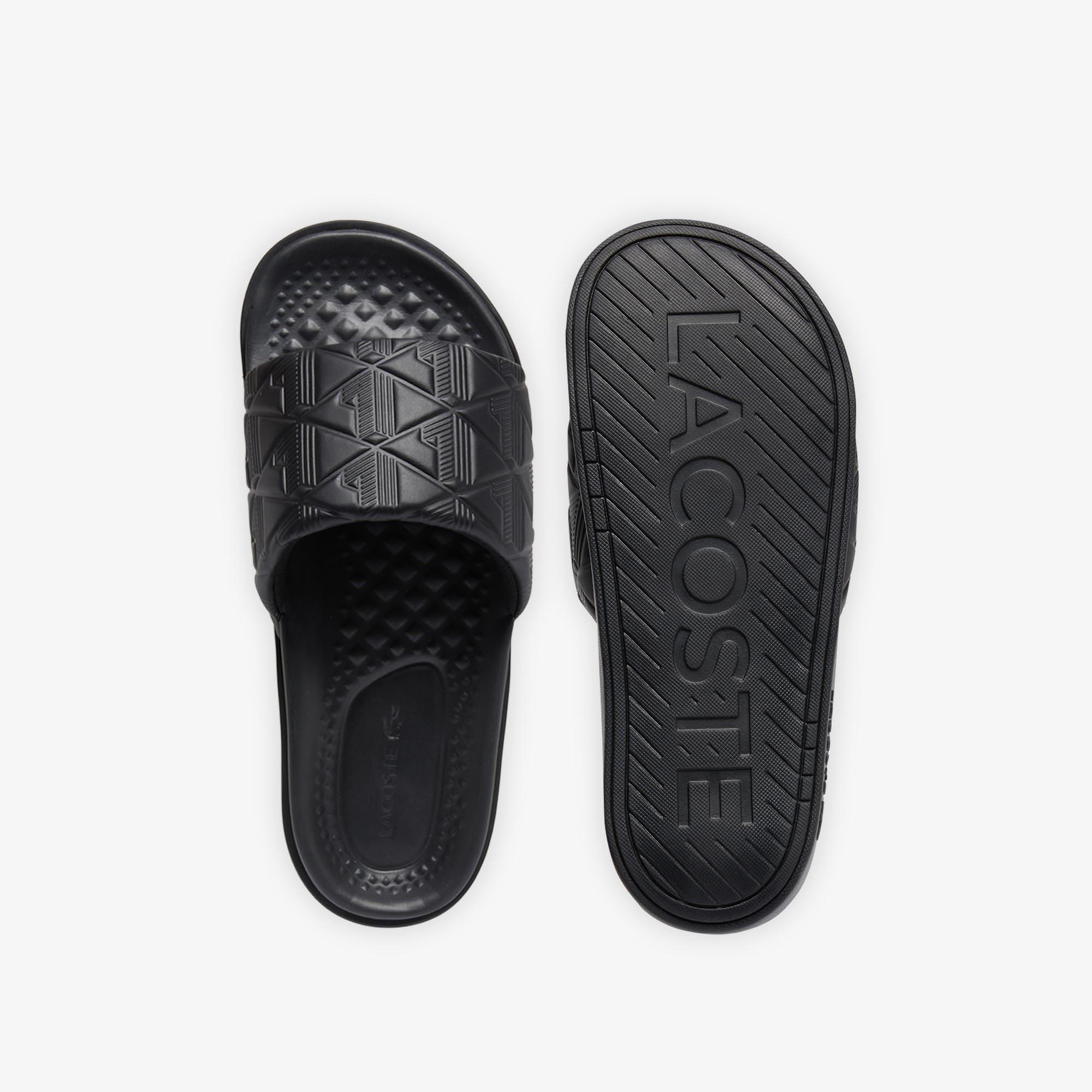 Black - Lacoste - Serve Slide Dual Sliders - 4