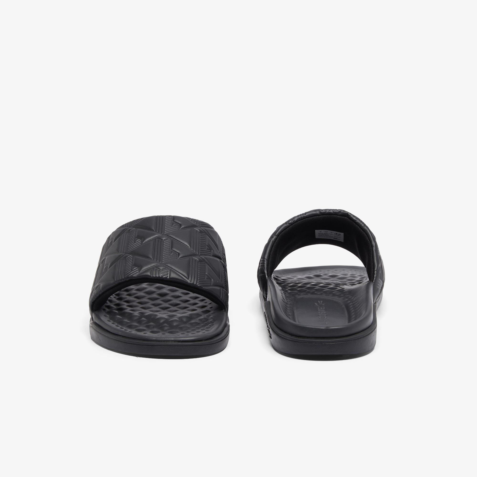 Black - Lacoste - Serve Slide Dual Sliders - 5