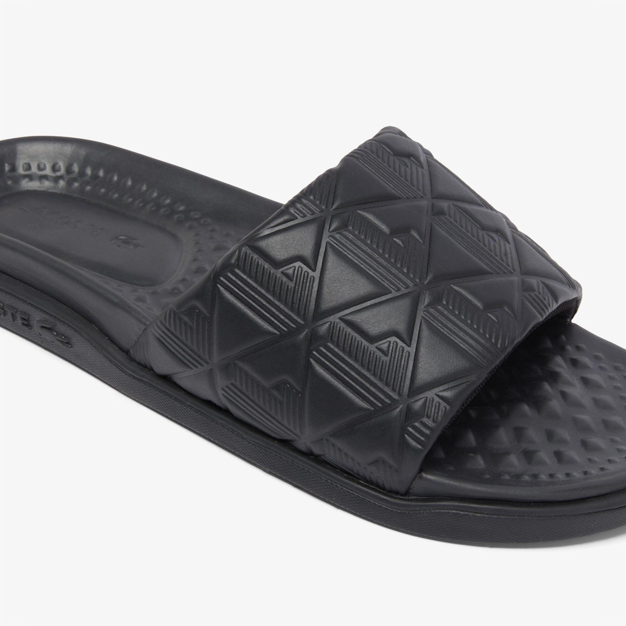 Black - Lacoste - Serve Slide Dual Sliders - 6
