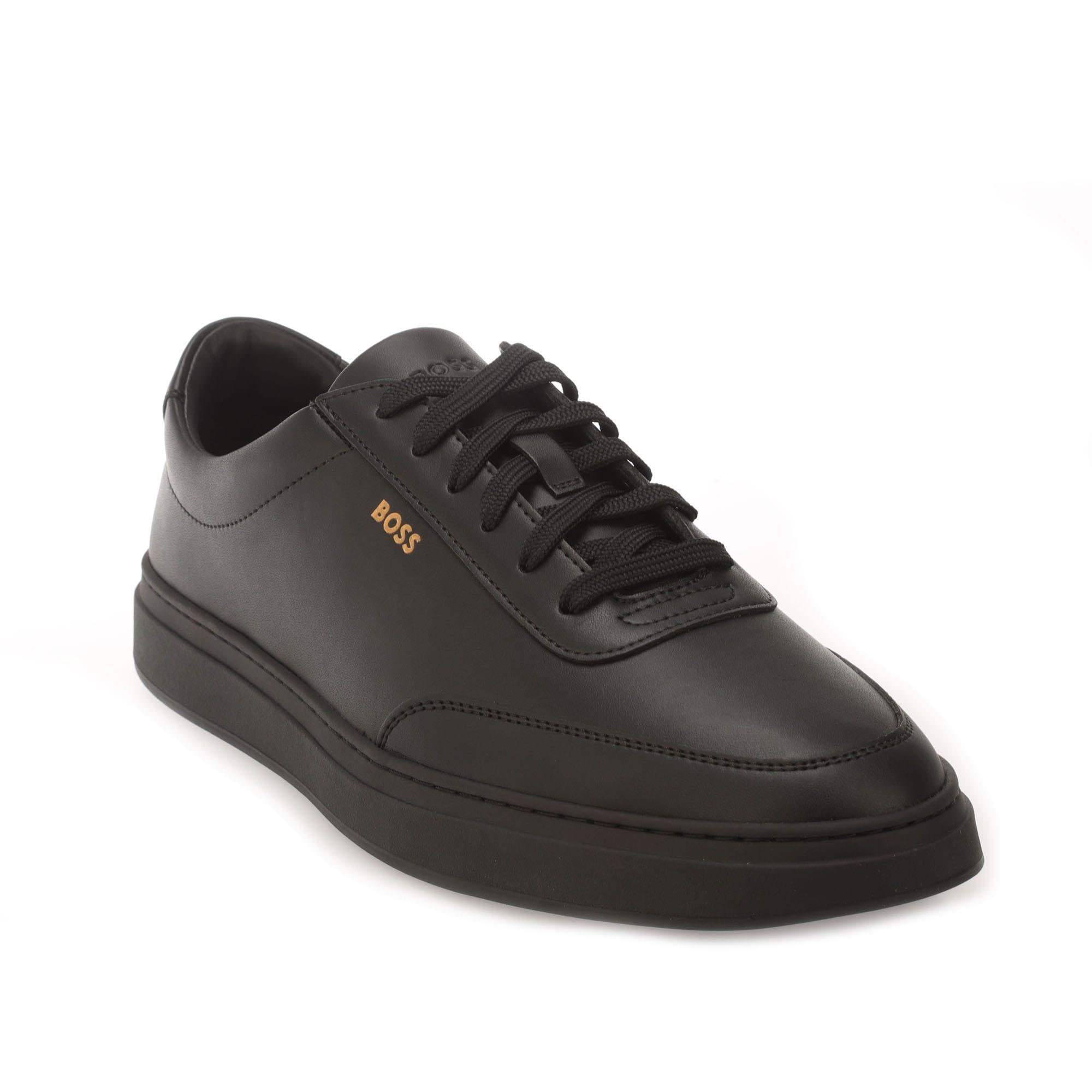 Black - Boss - Kieran Tennis Trainers - 2