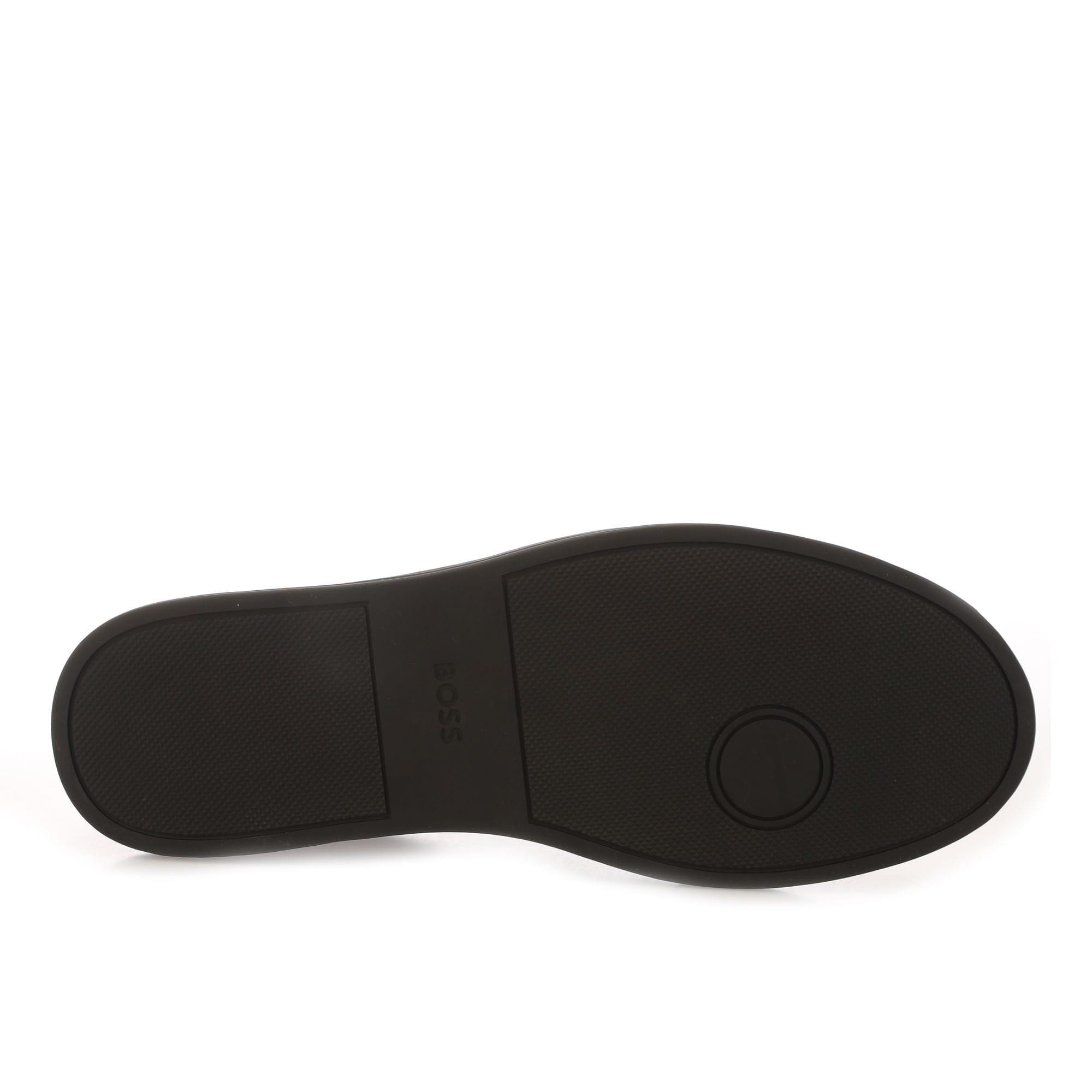 Black - Boss - Kieran Tennis Trainers - 4