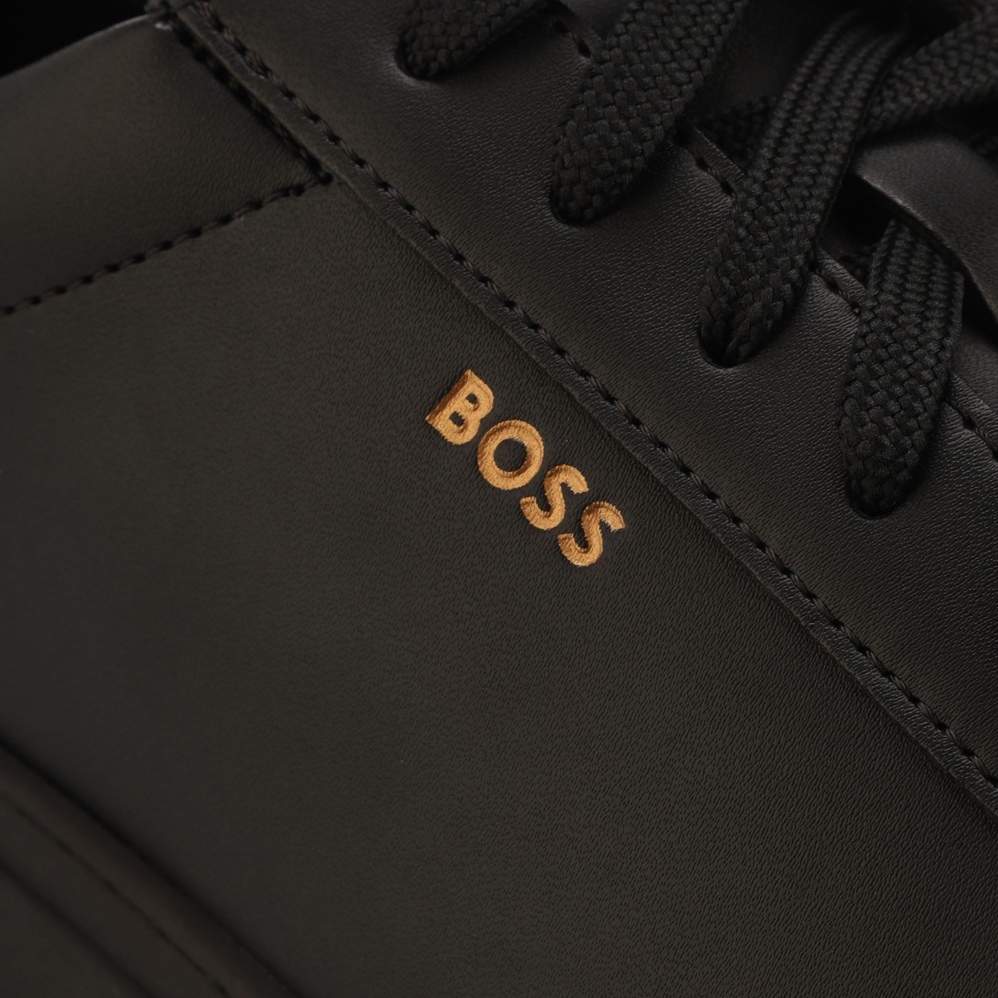 Black - Boss - Kieran Tennis Trainers - 5
