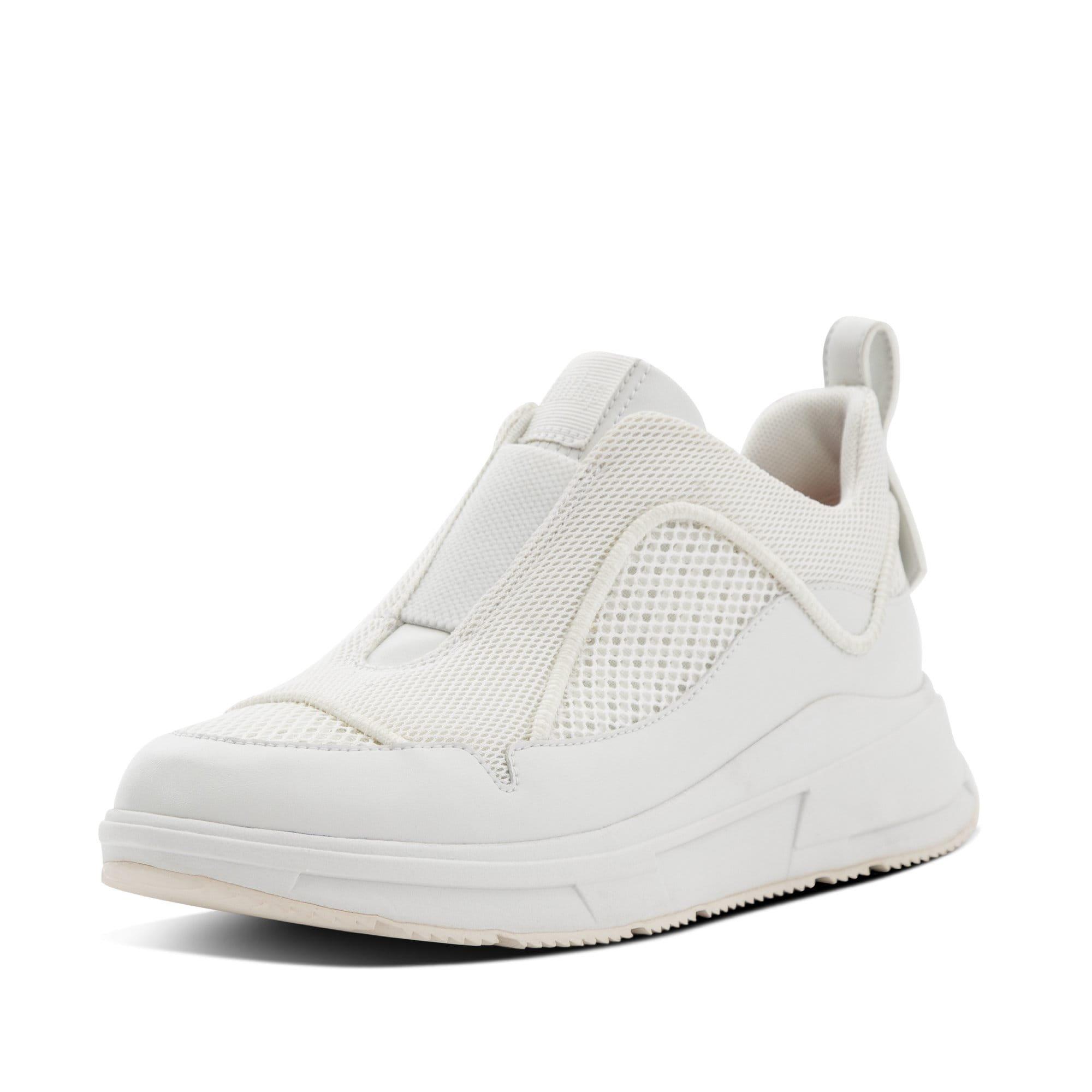 White - Fitflop - Ammber Slip on Trainers - 2