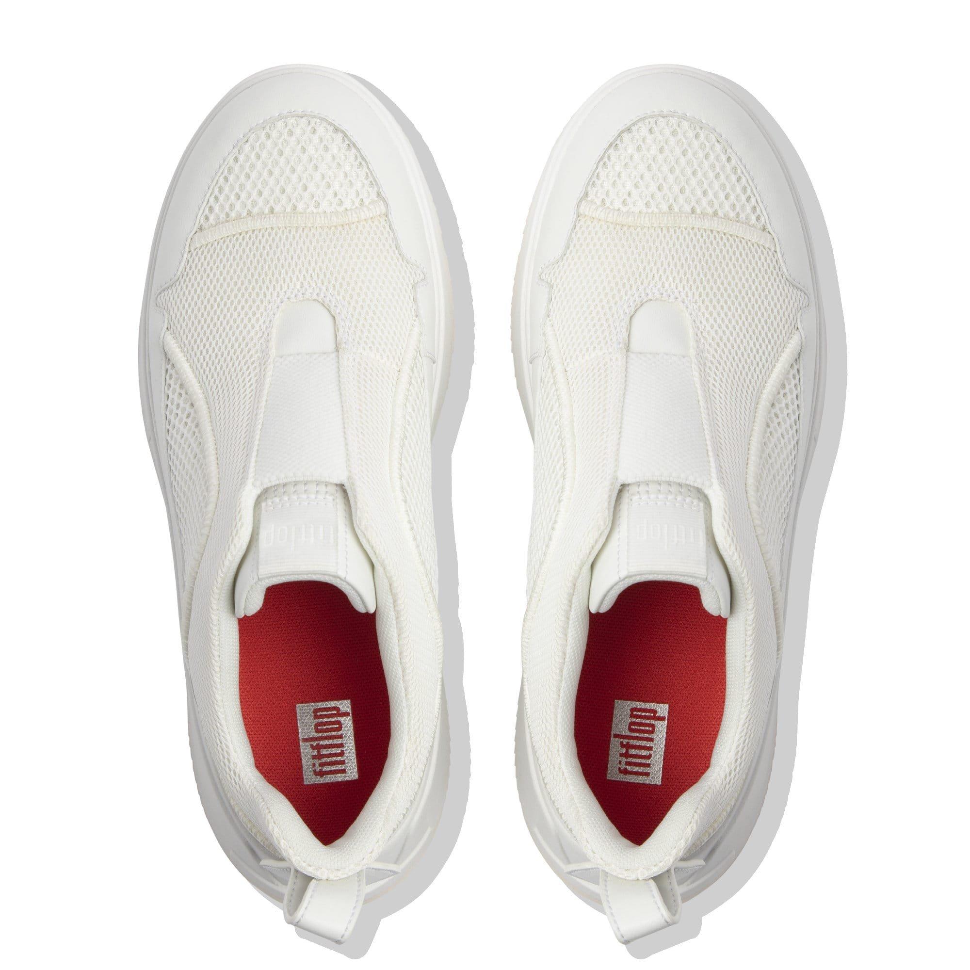 White - Fitflop - Ammber Slip on Trainers - 3