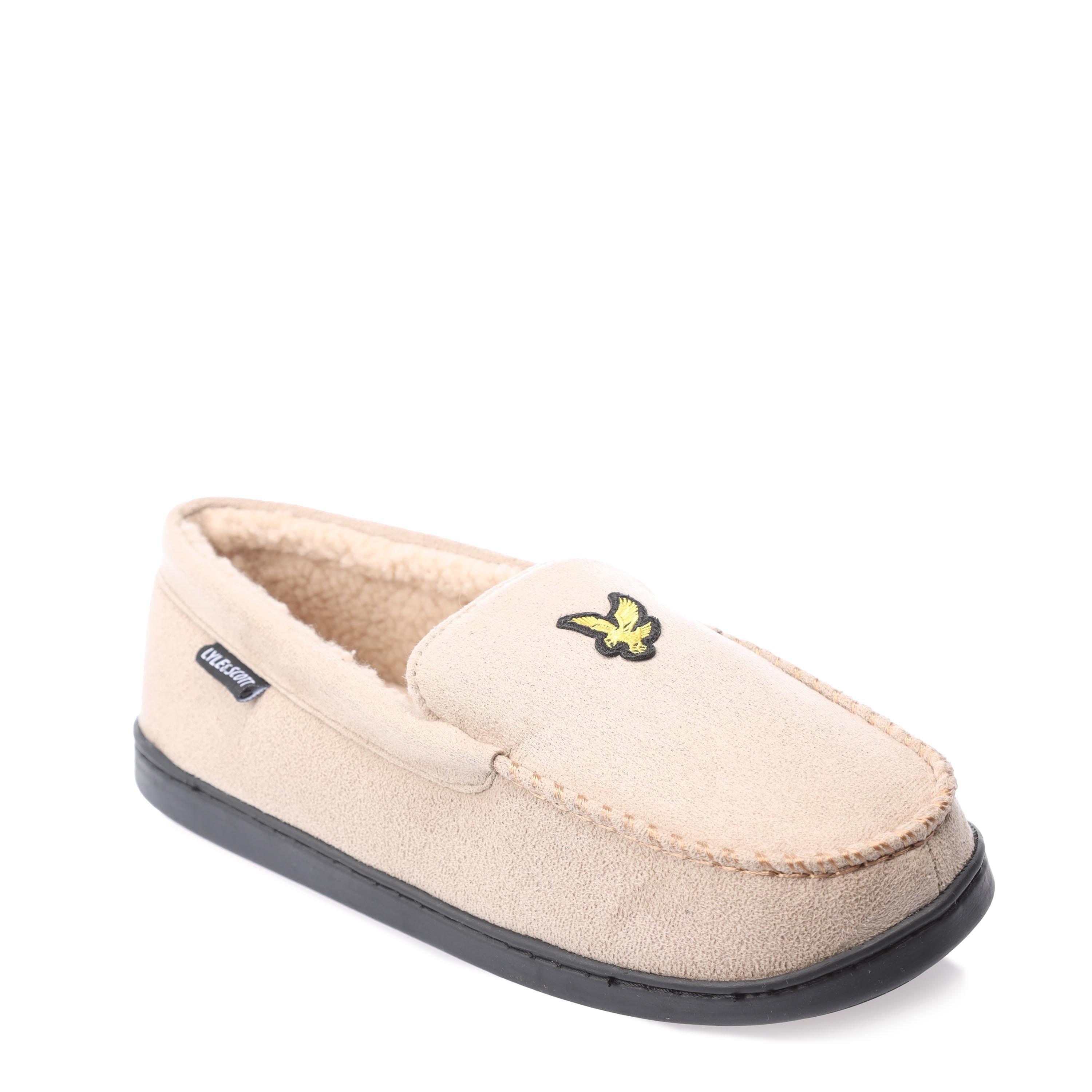 Grey - Lyle and Scott - Aspen Slippers - 2