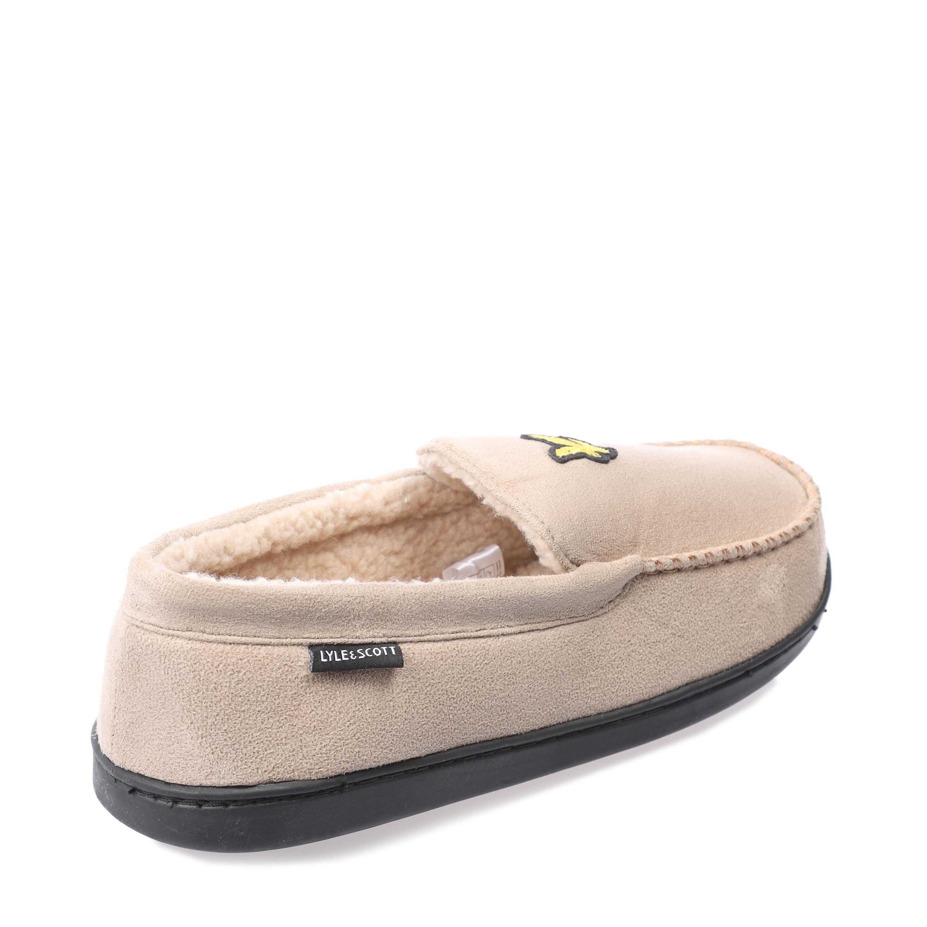 Grey - Lyle and Scott - Aspen Slippers - 3