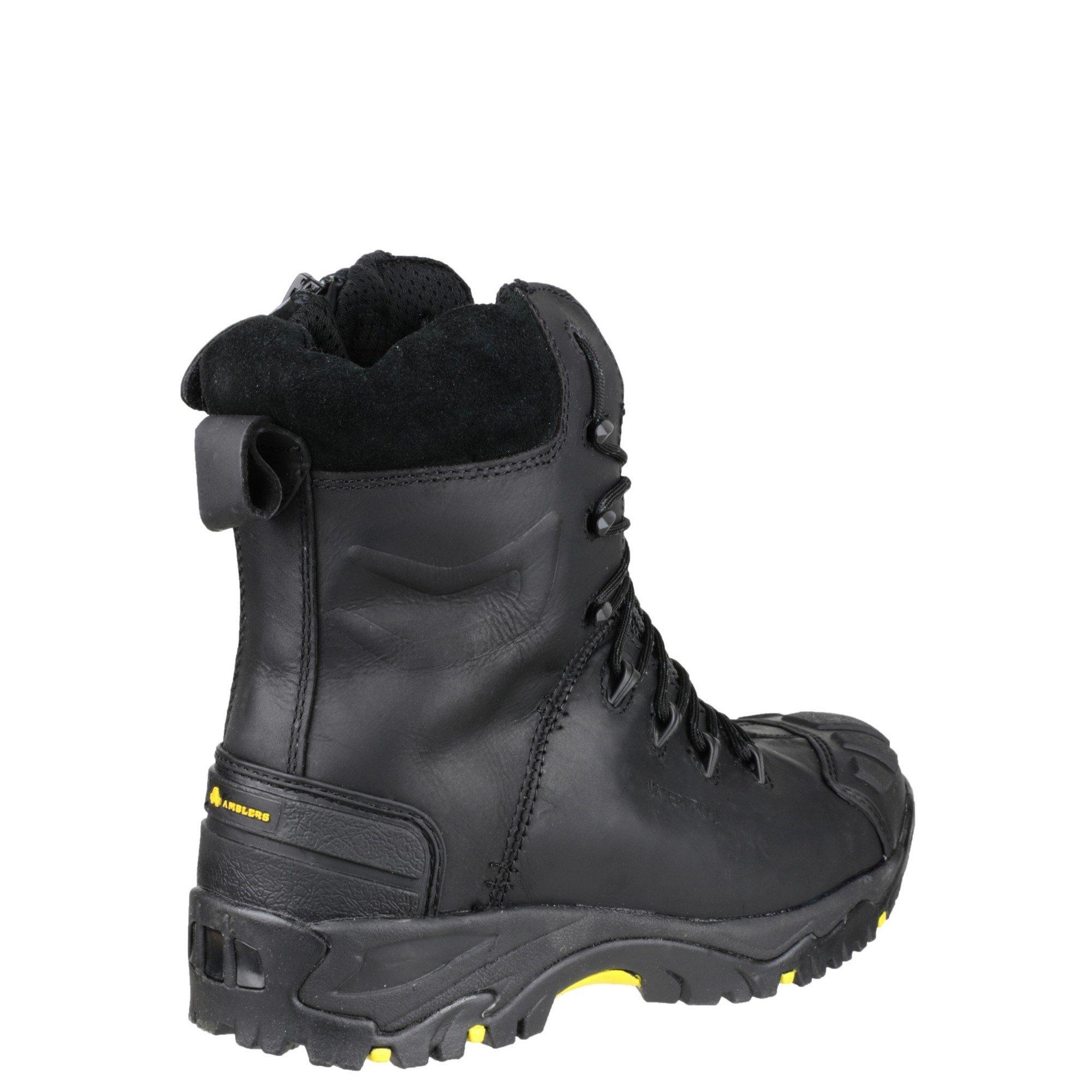 Black - Amblers Safety - FS999 Hi Leg Composite Safety Boot With Side Zip - 2
