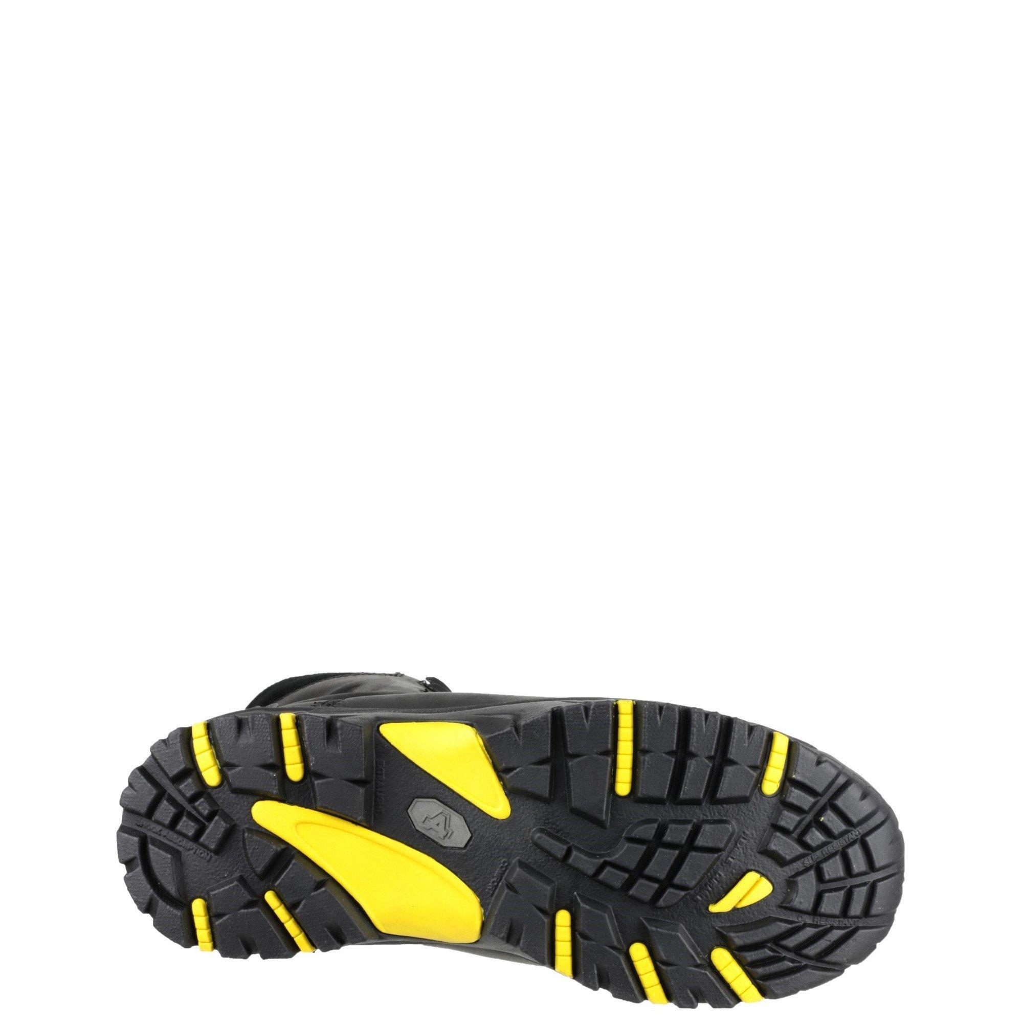 Black - Amblers Safety - FS999 Hi Leg Composite Safety Boot With Side Zip - 3