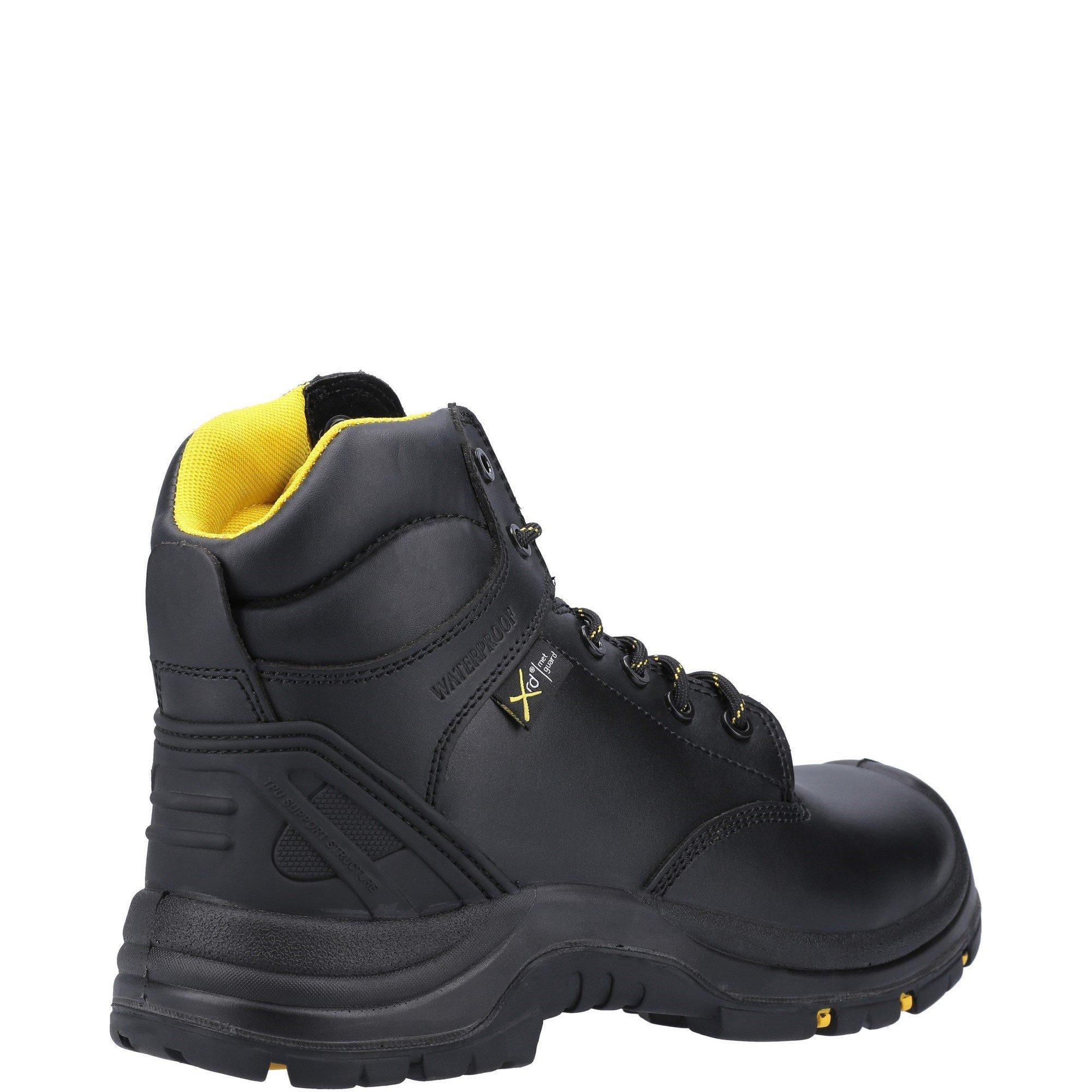 Black - Amblers Safety - AS303C Wrekin Metal Free Metatarsal Waterproof Saf - 3