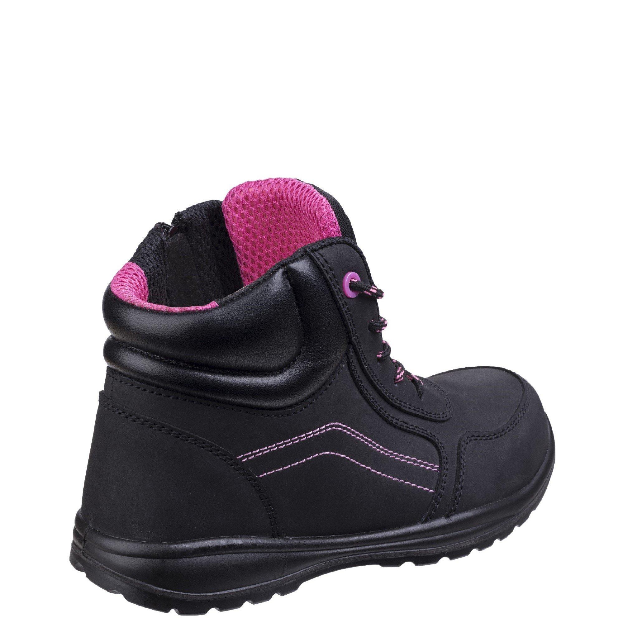Black - Amblers Safety - AS601 Lydia Composite Safety Boot With Side Zip - 3