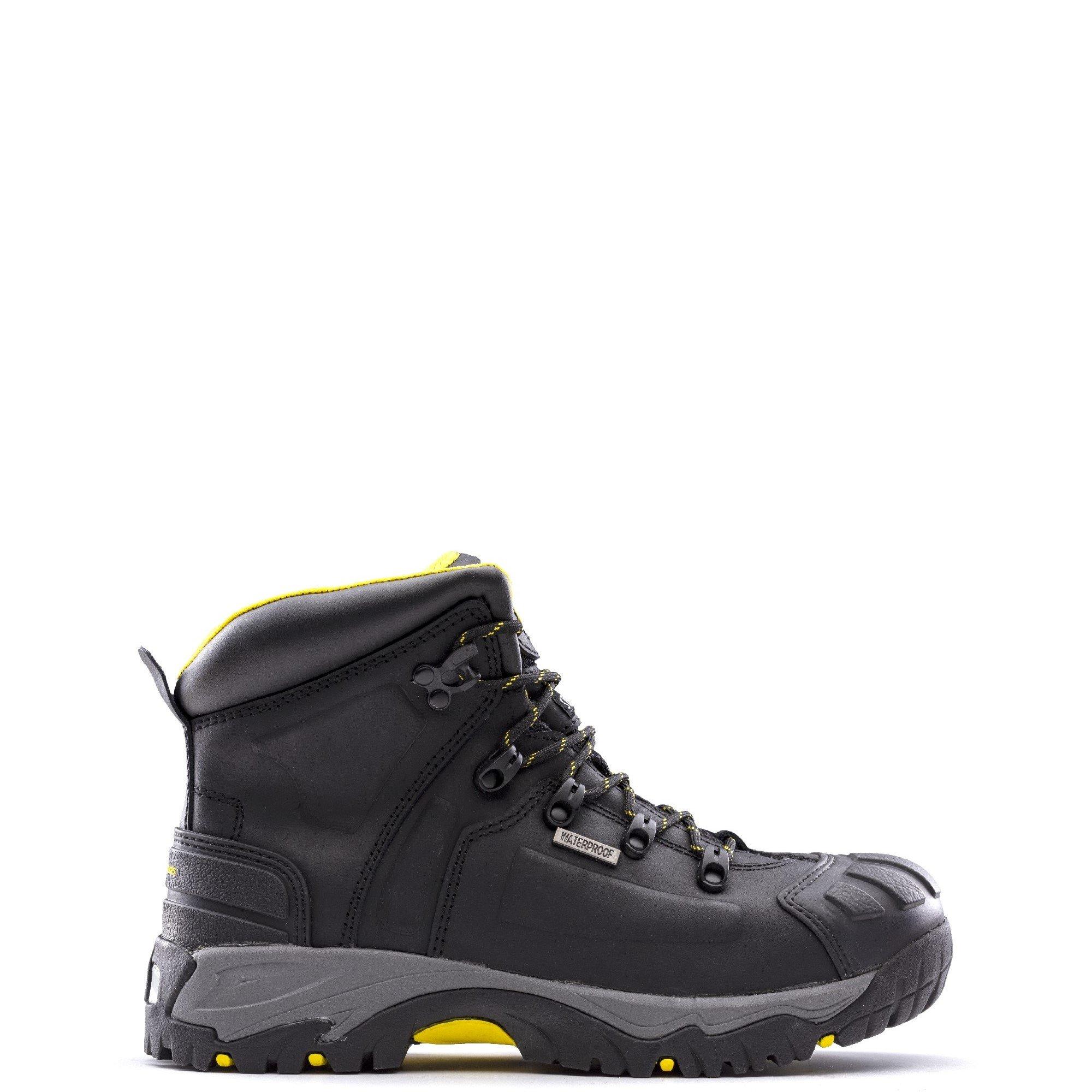 Black - Amblers Safety - AS803 Waterproof Wide Fit Safety Boot - 1