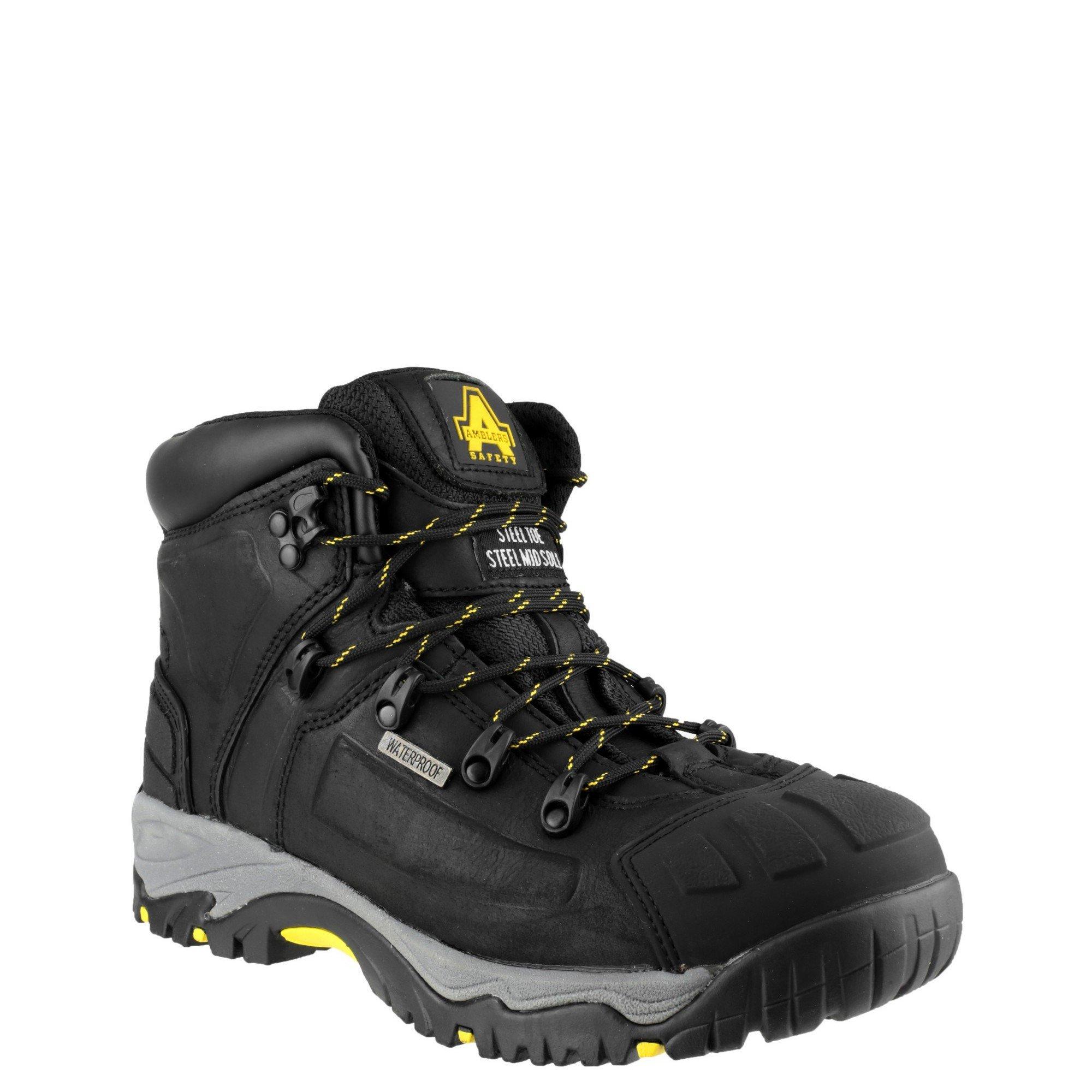 Black - Amblers Safety - AS803 Waterproof Wide Fit Safety Boot - 2