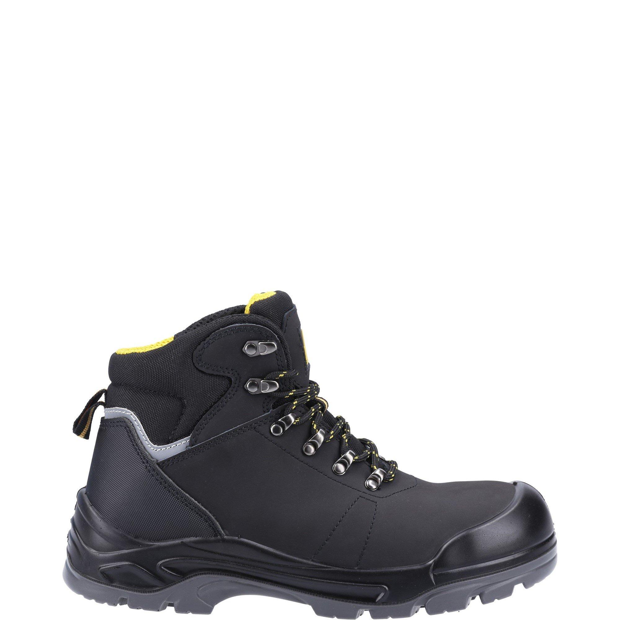 Black - Amblers Safety - AS252 Lightweight Water Resistant Leather Safety B - 1