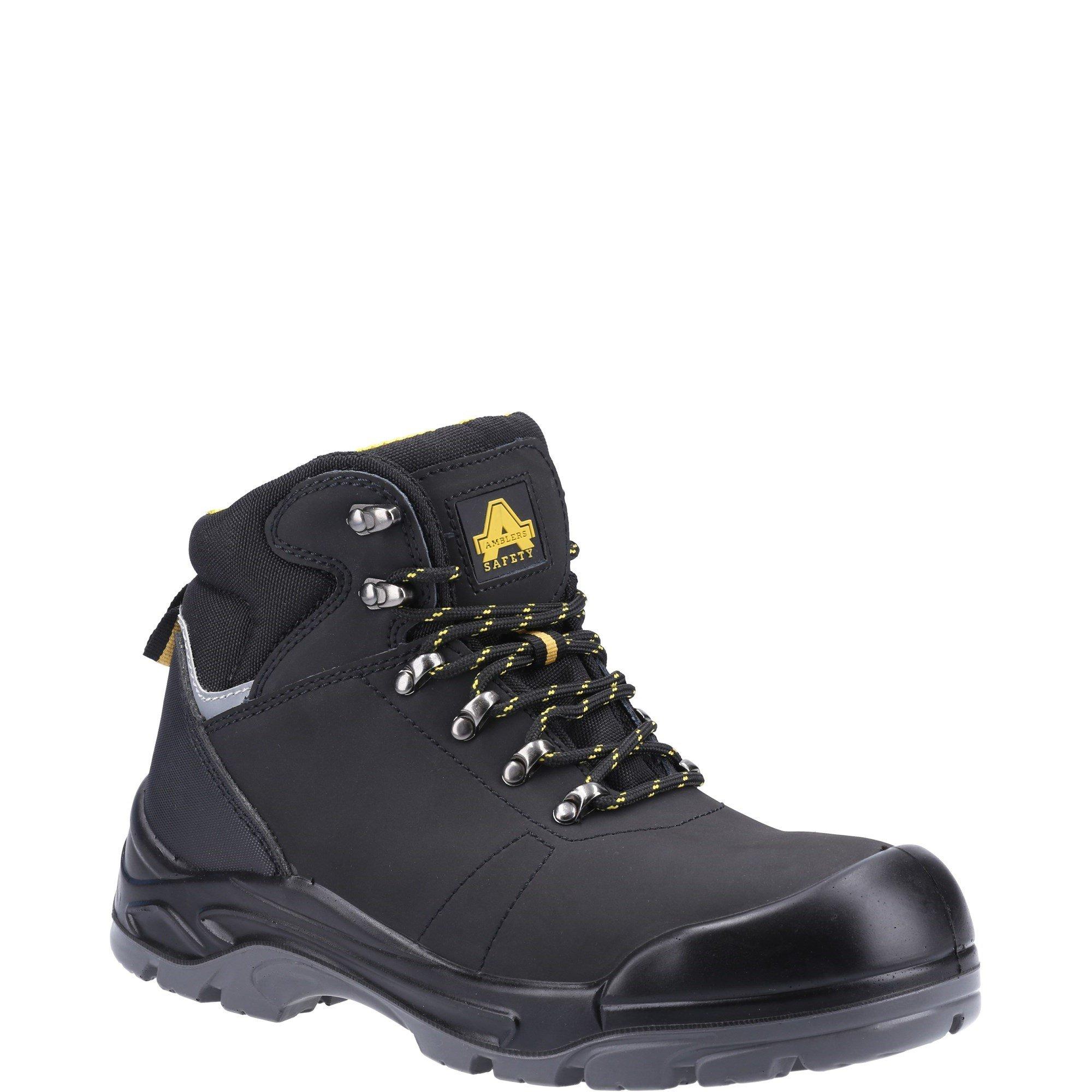 Black - Amblers Safety - AS252 Lightweight Water Resistant Leather Safety B - 2