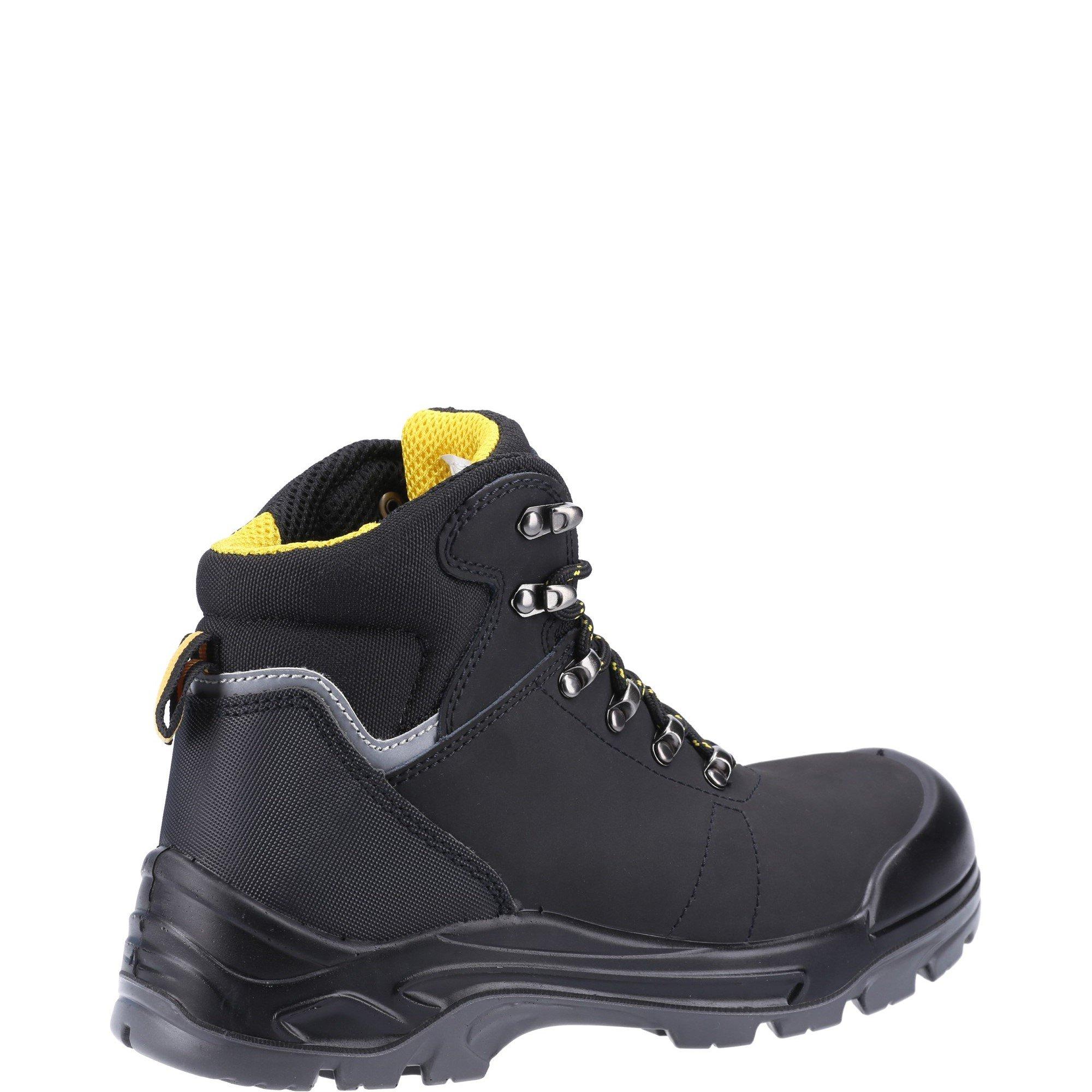 Black - Amblers Safety - AS252 Lightweight Water Resistant Leather Safety B - 3
