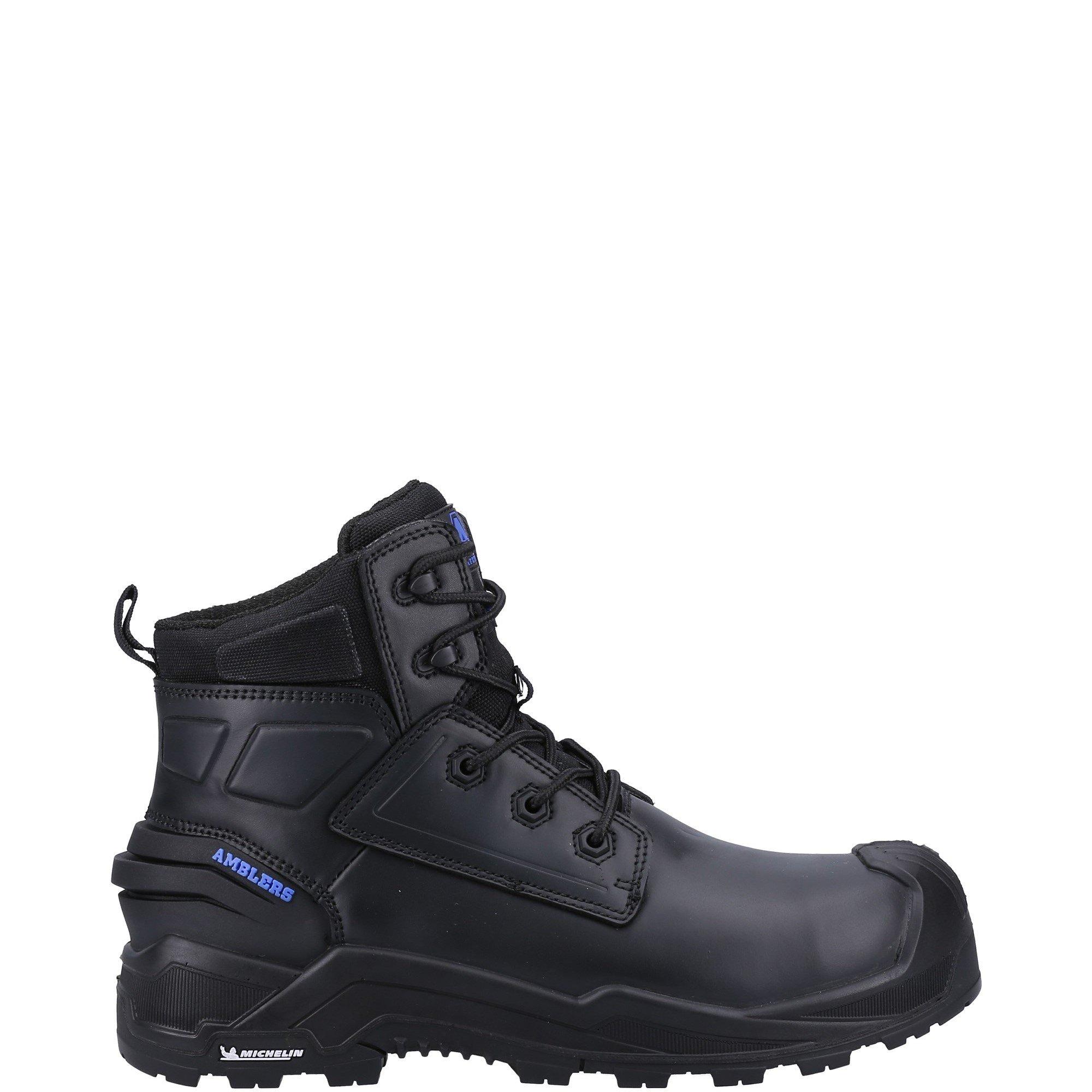 Amblers Safety Men's 980C Crusader Safety Boot - Black - 9 (43)