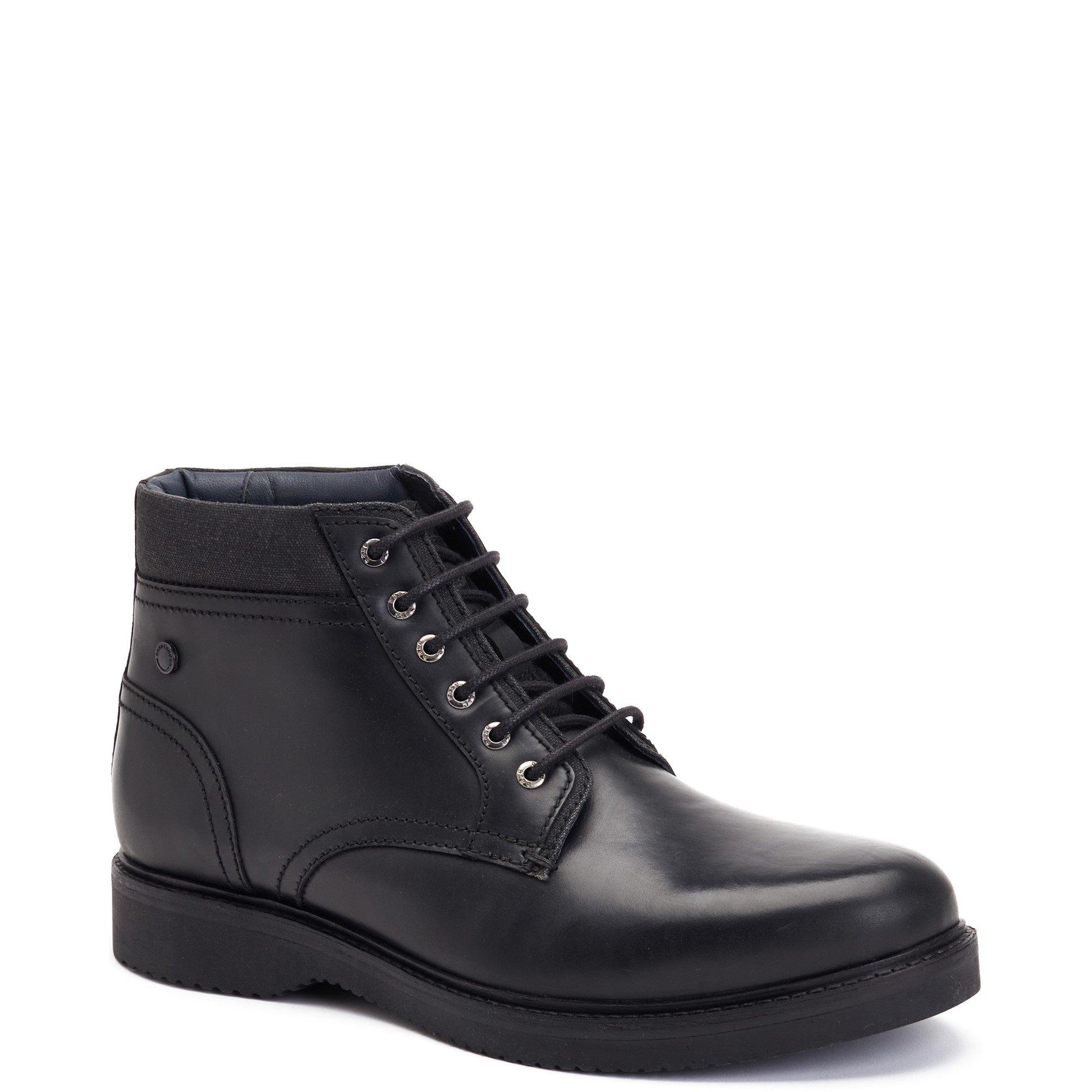 Black - Base London - Dugan Waxy Boots - 2