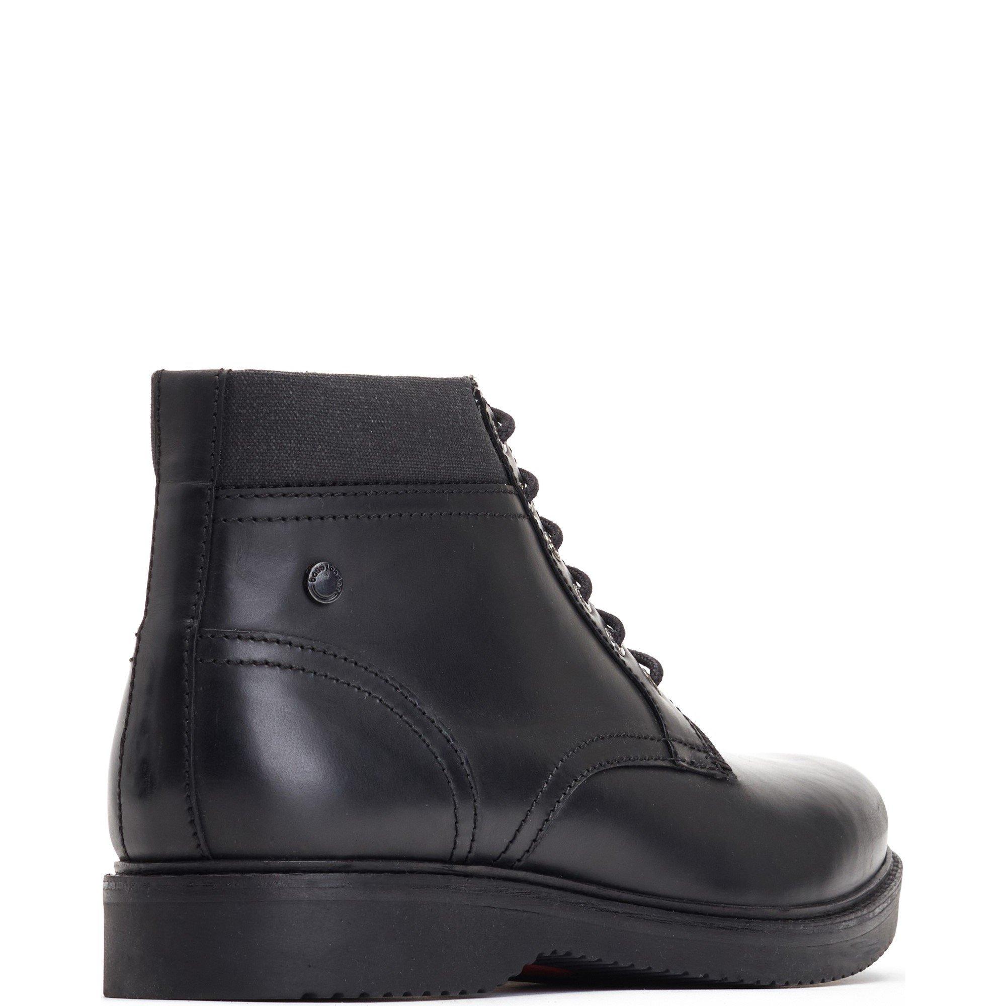 Black - Base London - Dugan Waxy Boots - 3