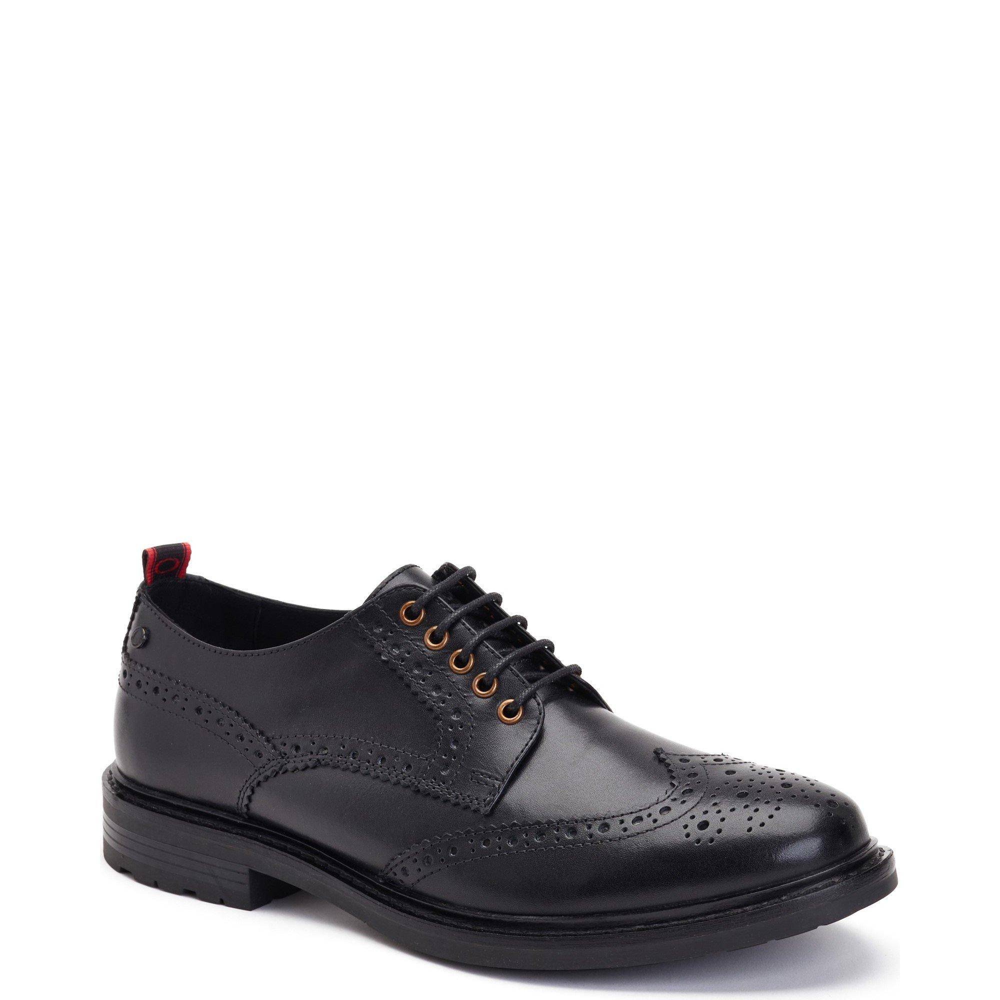 Black - Base London - Jagger Waxy Shoes - 2