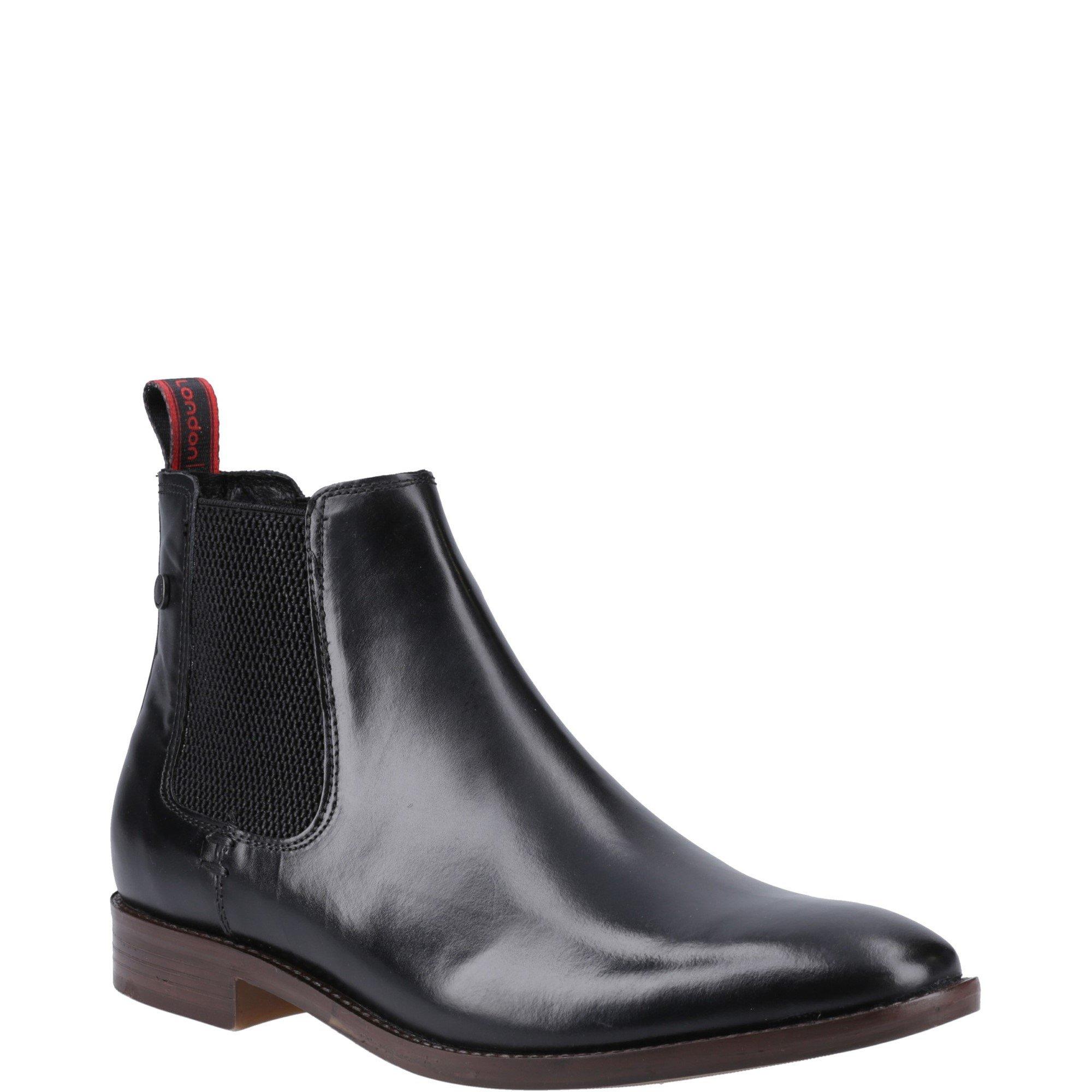 Black - Base London - Virgil Ankle Boot - 2