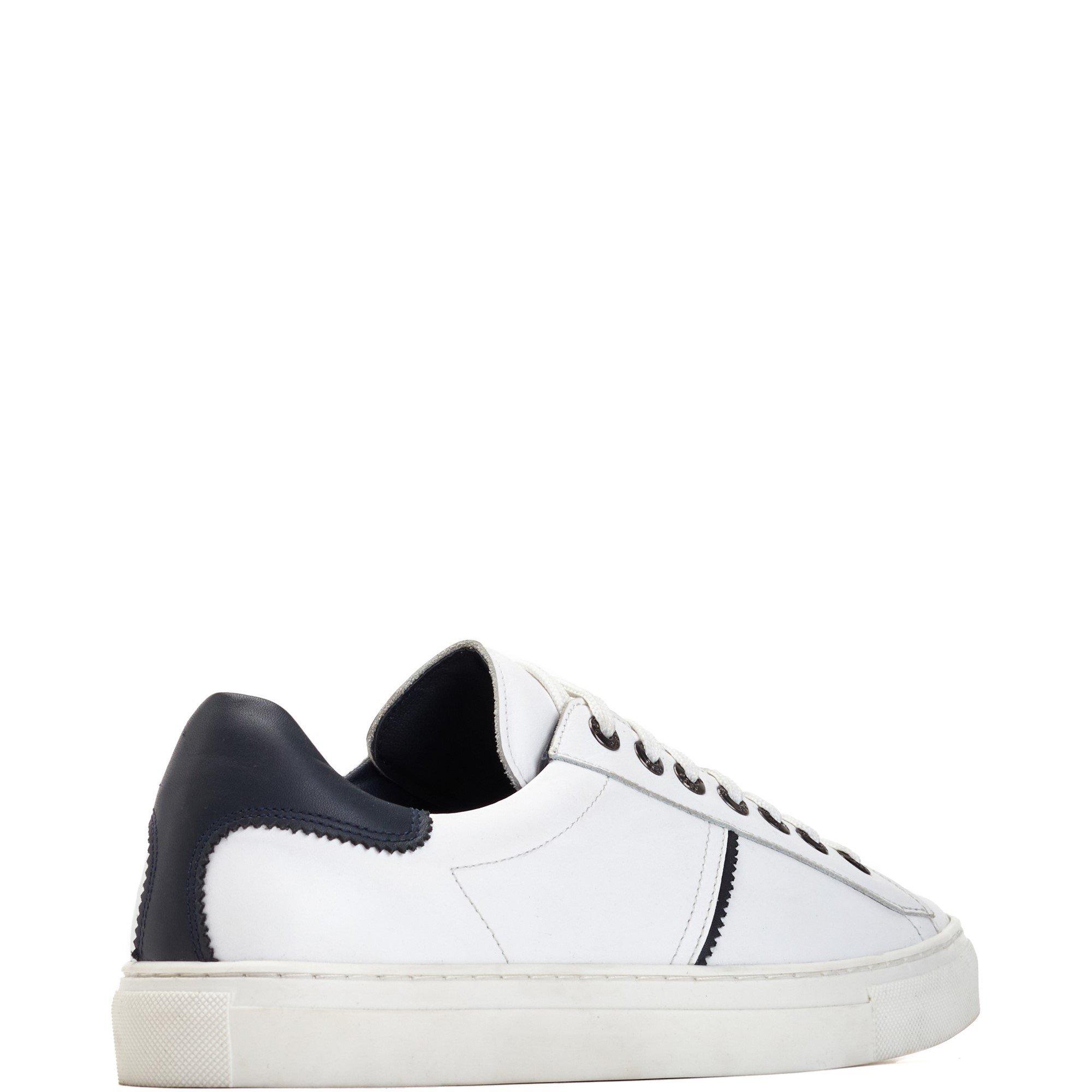 White - Base London - Beck Softy Shoes - 3