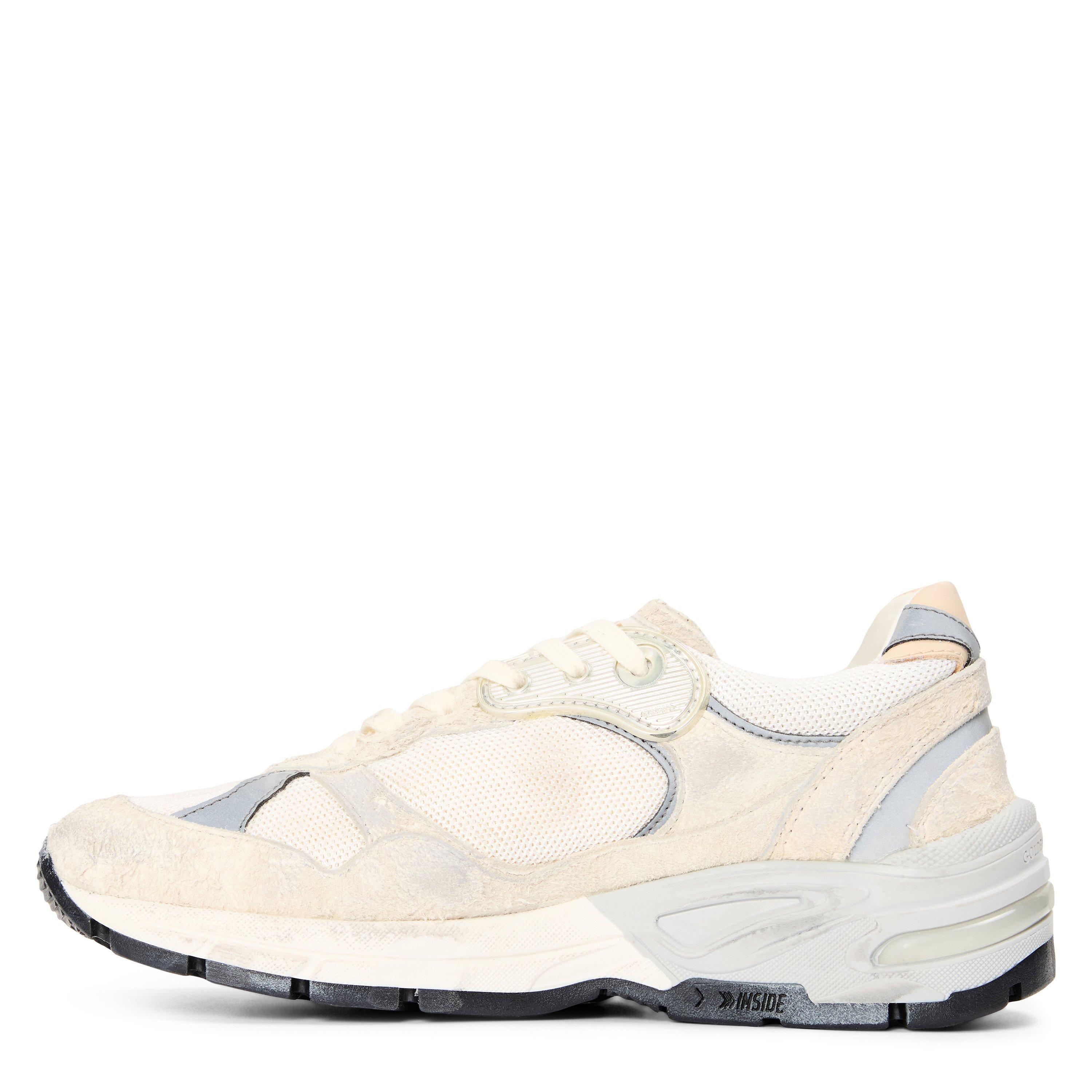 White - Golden Goose - Running Dad Suede Trainers - 2