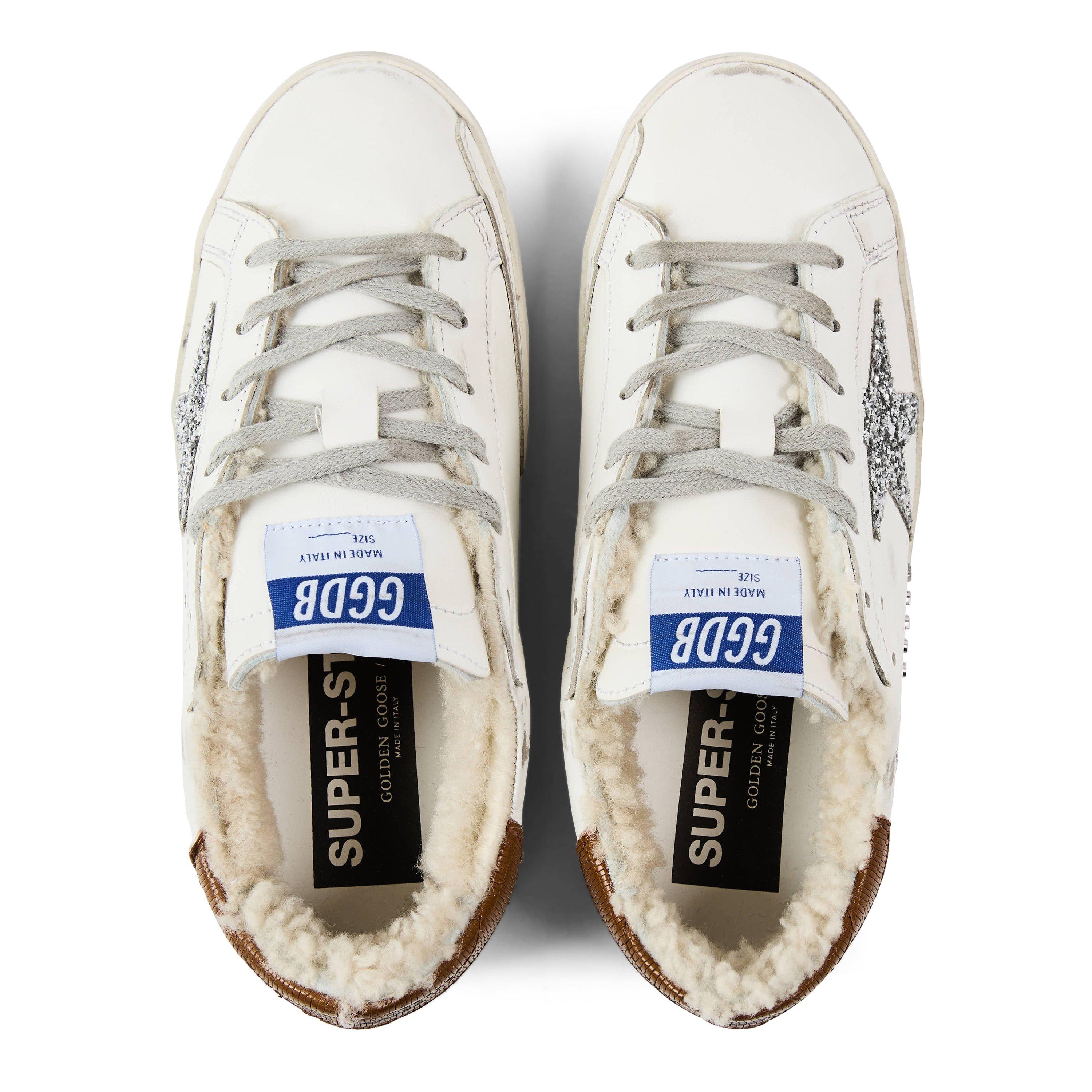 Beige - Golden Goose - Superstar Leather Trainers - 4