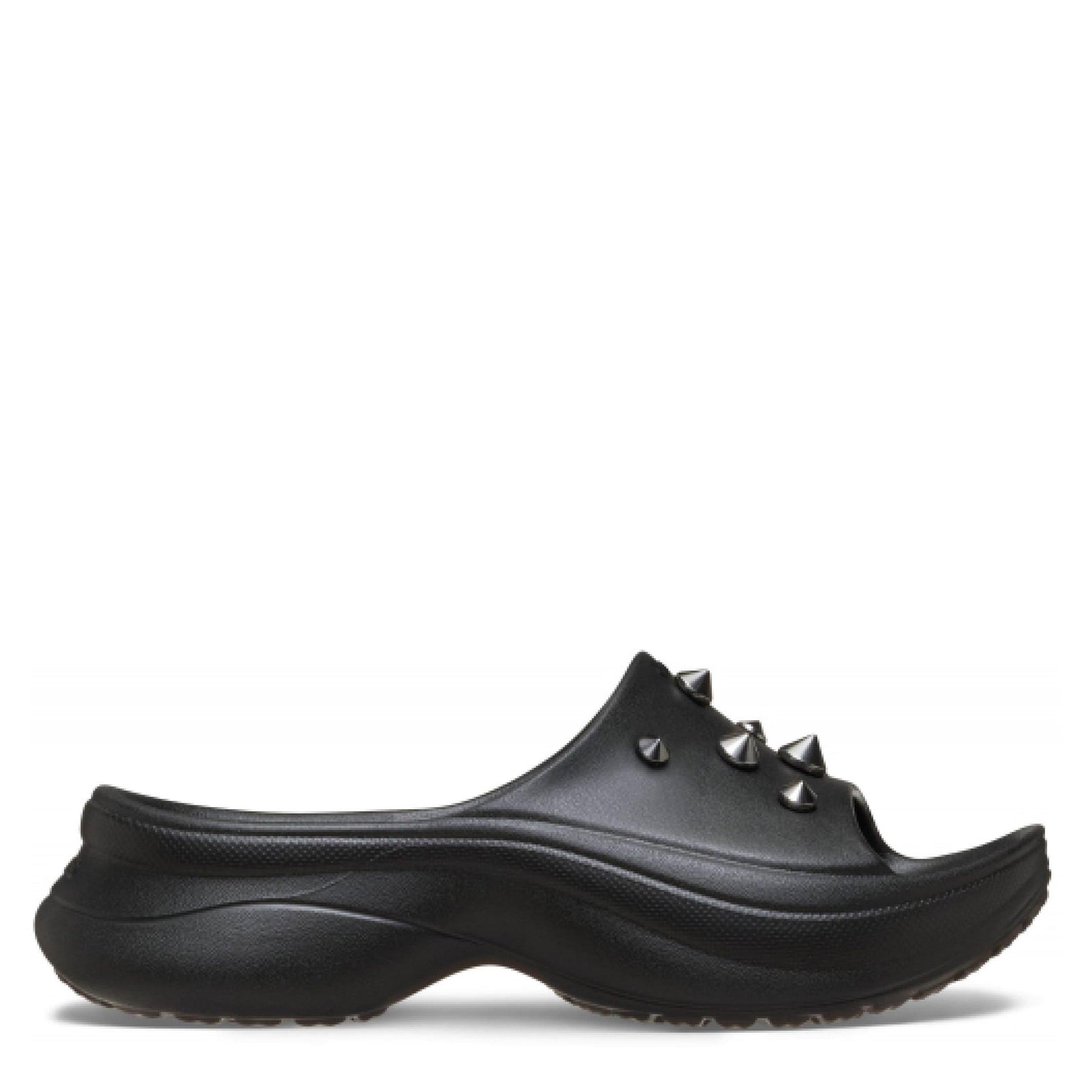 Black - Crocs - Bae Studded Slide - 1